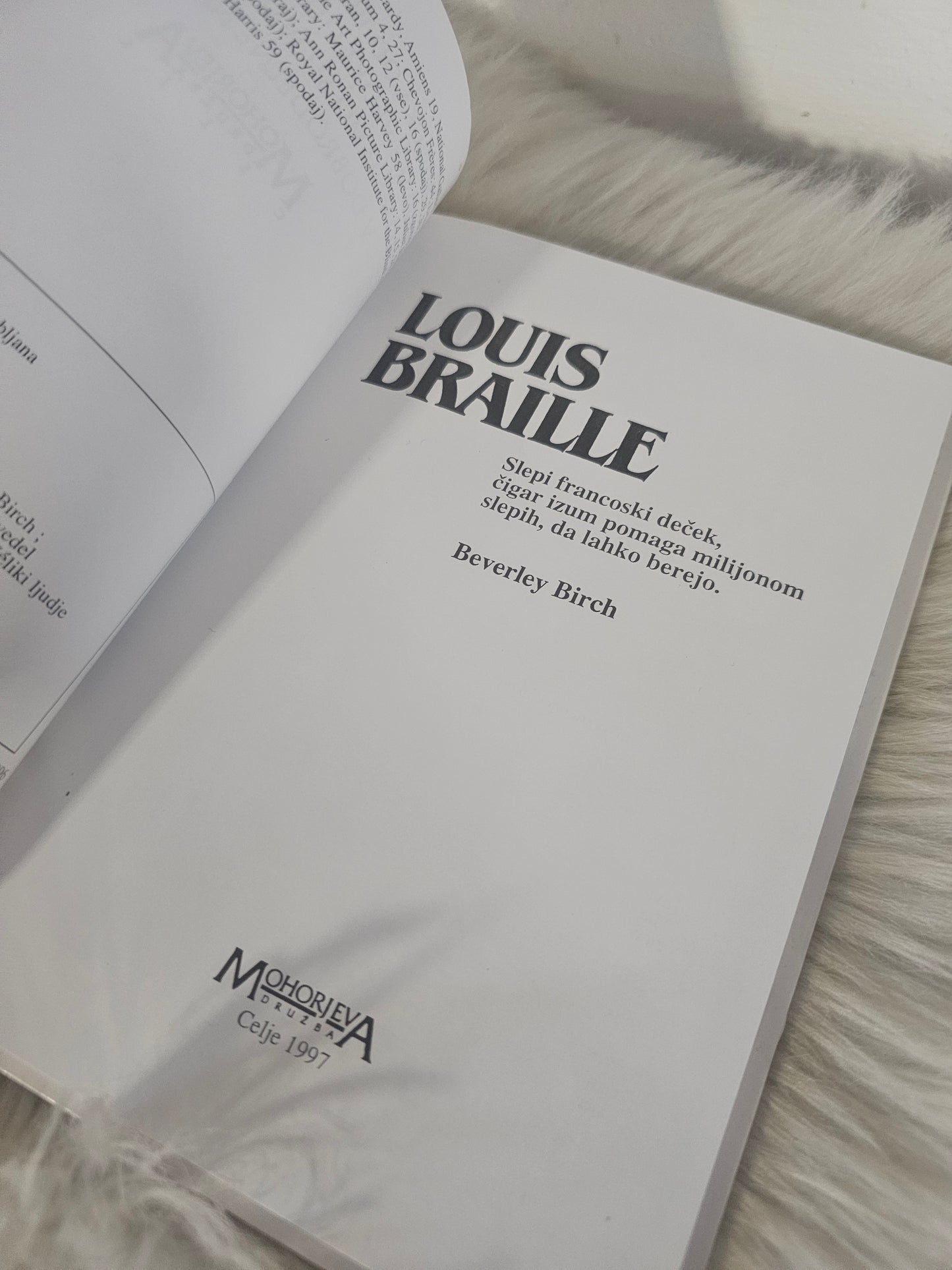 Veliki ljudje za bolši svet Louis Braille