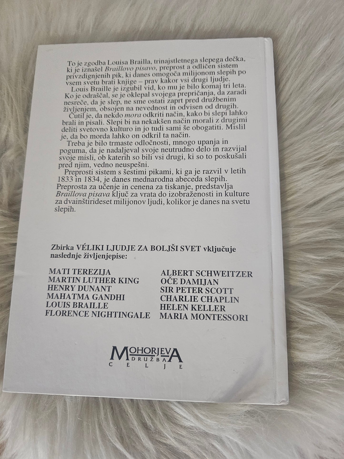 Veliki ljudje za bolši svet Louis Braille