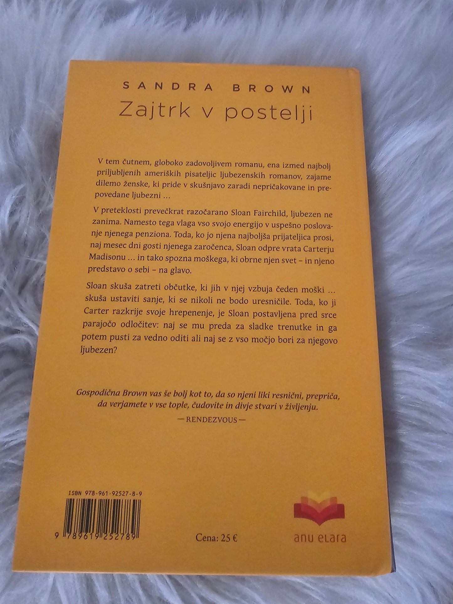 Zajtrk v postelji Sandra Brown