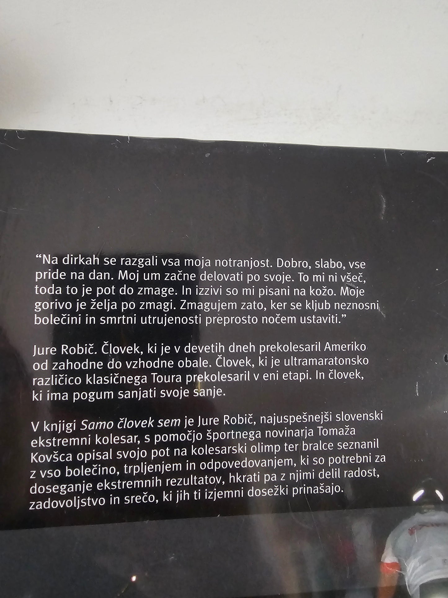 Samo človek sem Jure Robič in Tomaž Kovšca