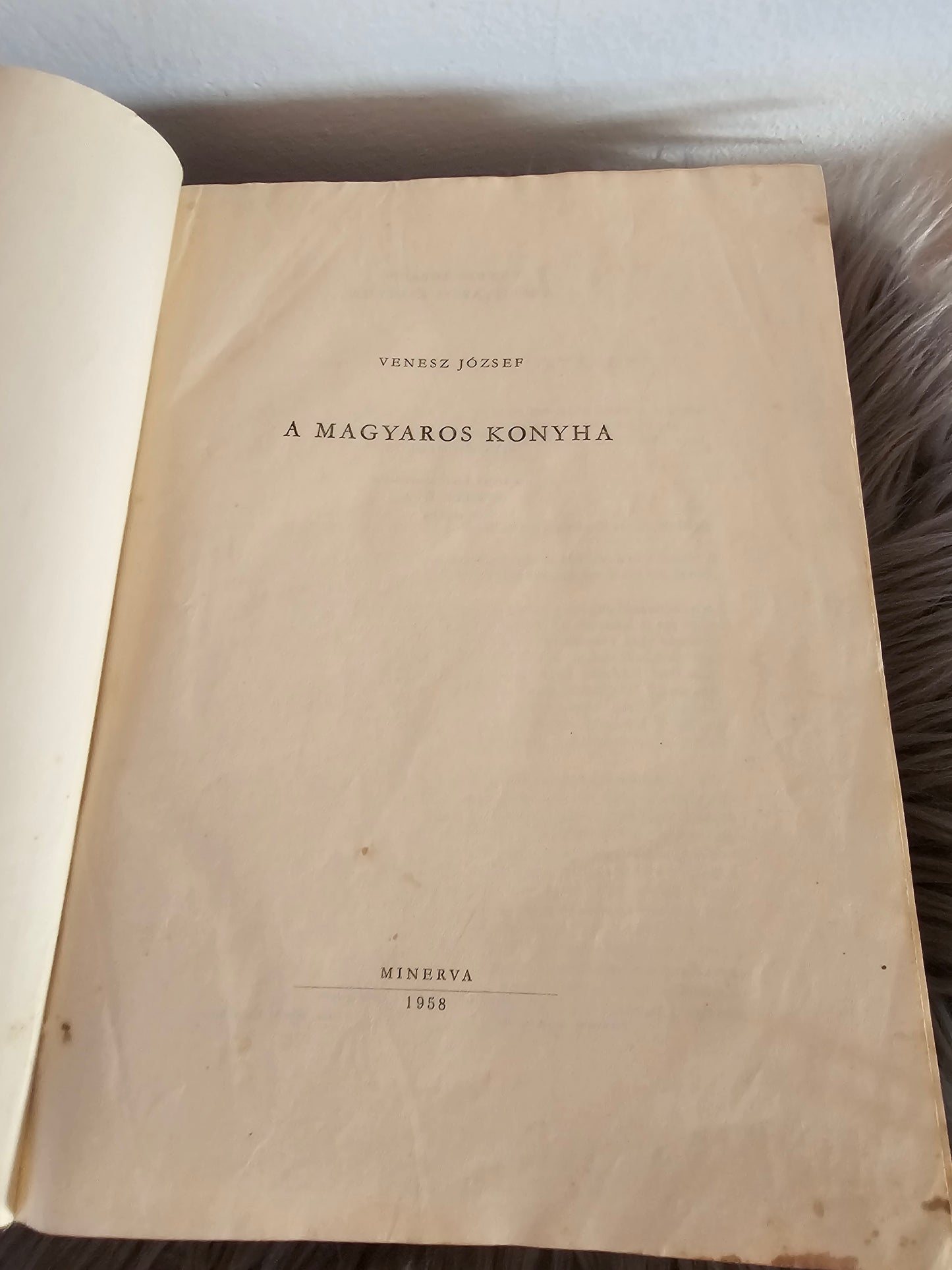A Magyaros konyha Venesz Jozsef