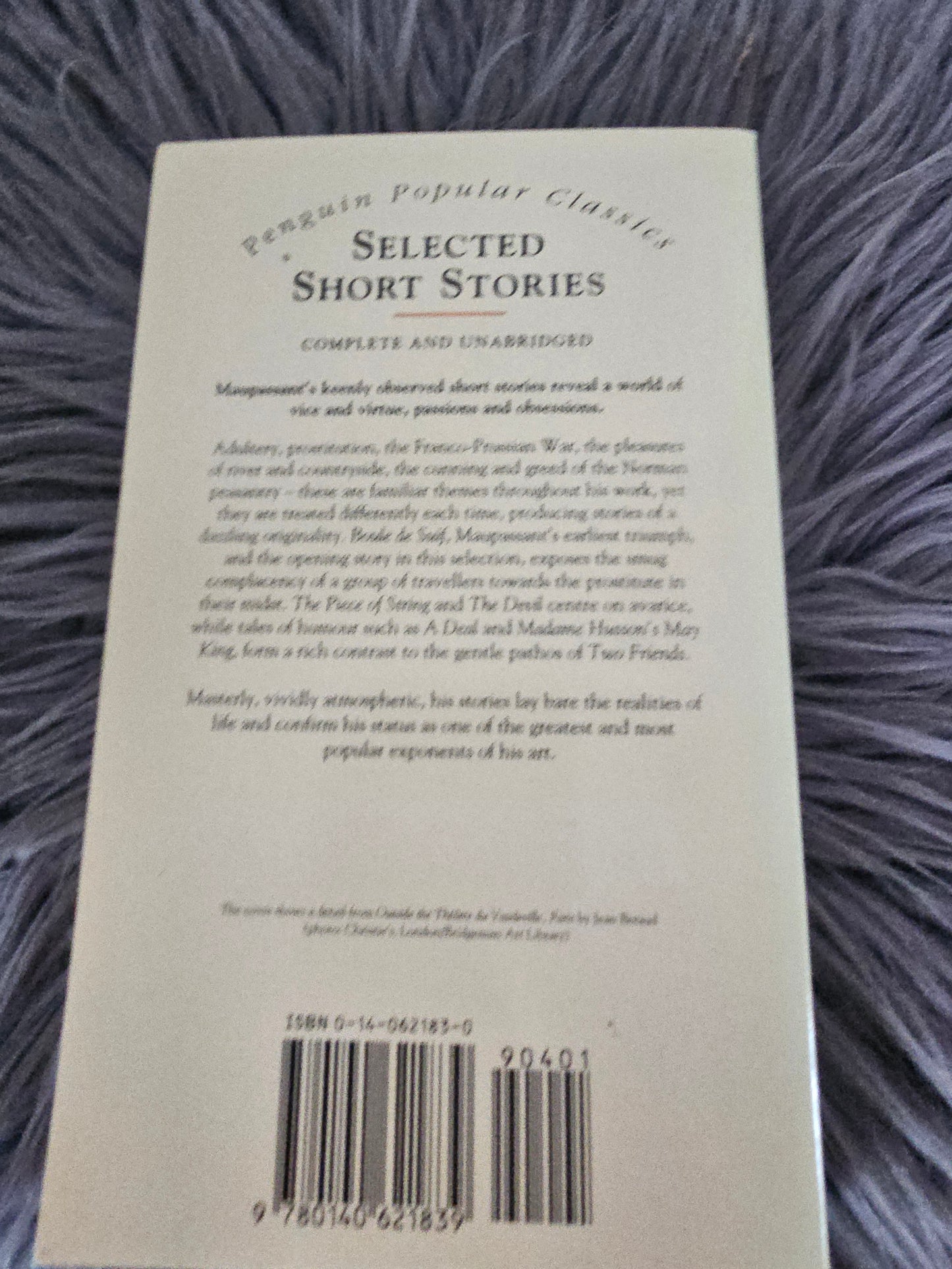 Selected Short Stories Guy De Maupassant