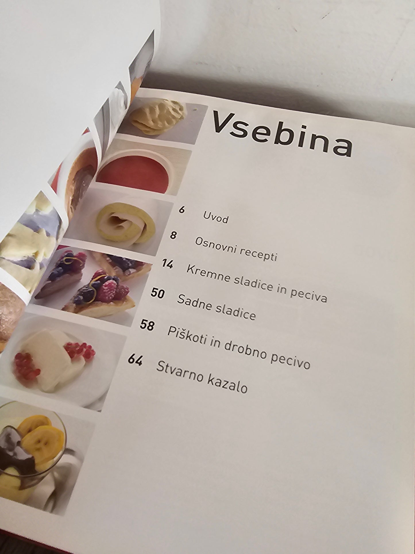 Zbirka kuharic:    - Meso   - Sladice,   - Zelenjava,   - Enolončnice,   - Solate Učila