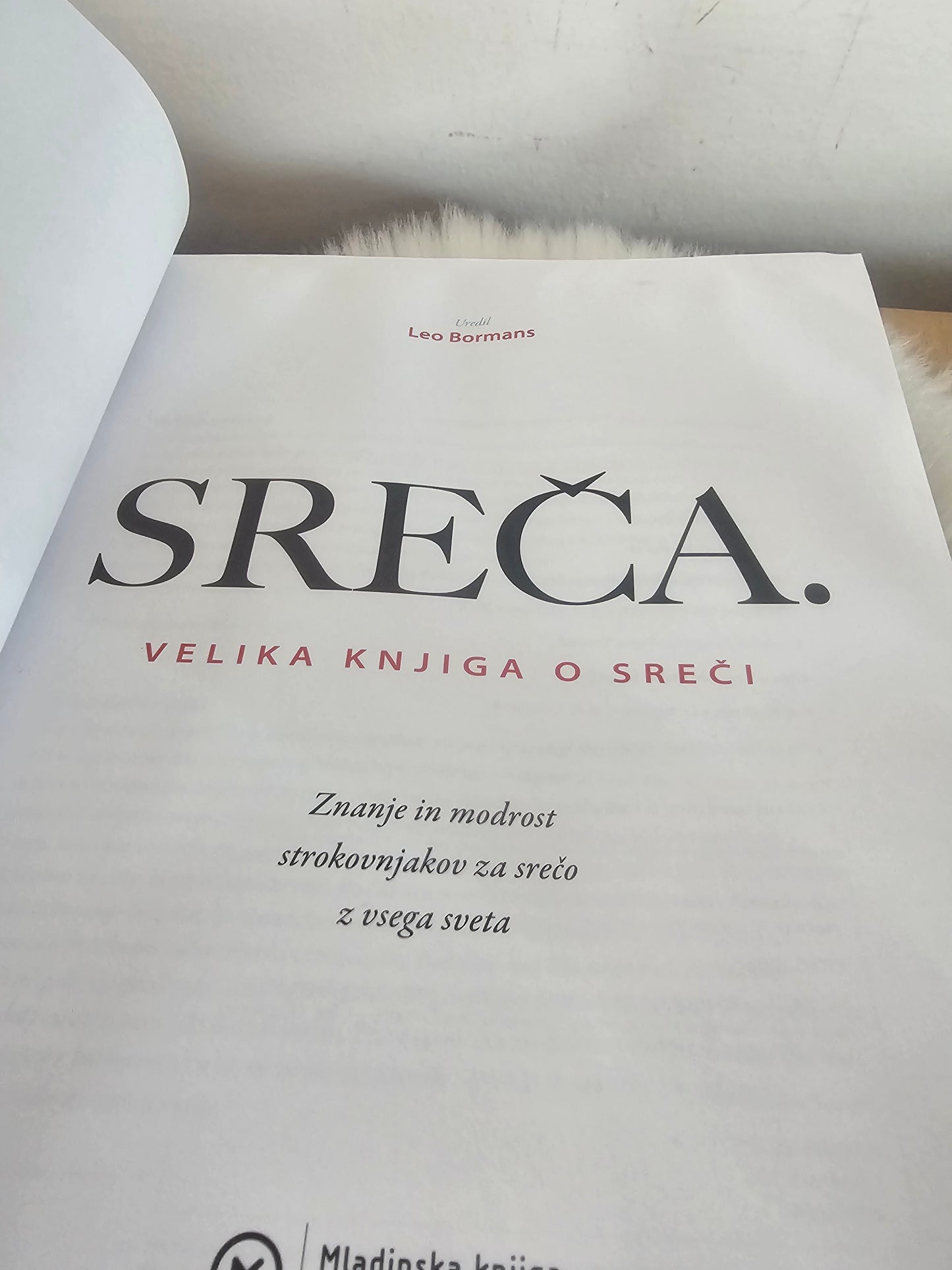 Sreča, velika knjiga o sreči Mladinska knjiga