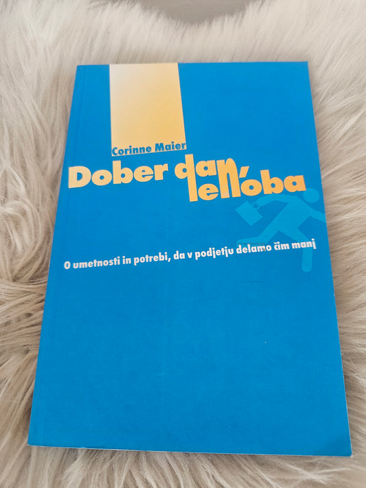 Dober dan, lenoba  Corinne Maier