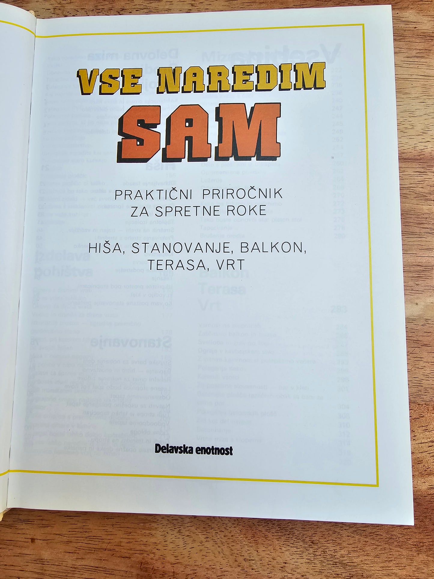 Vse naredimo sami