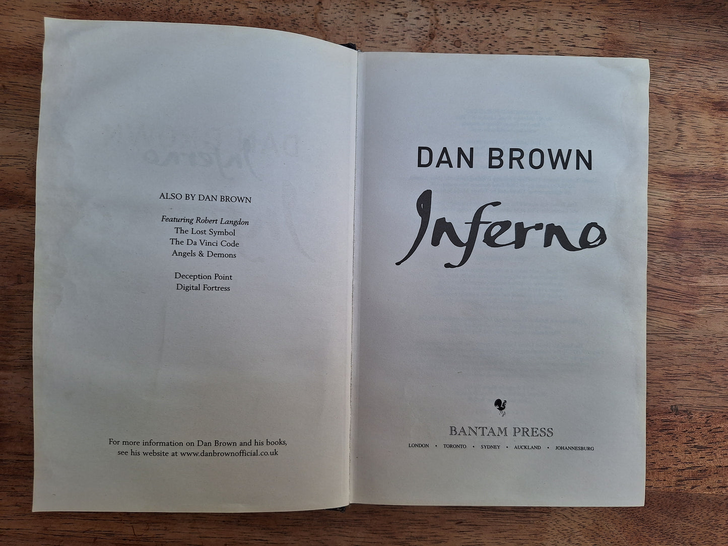 Inferno Dan Brown