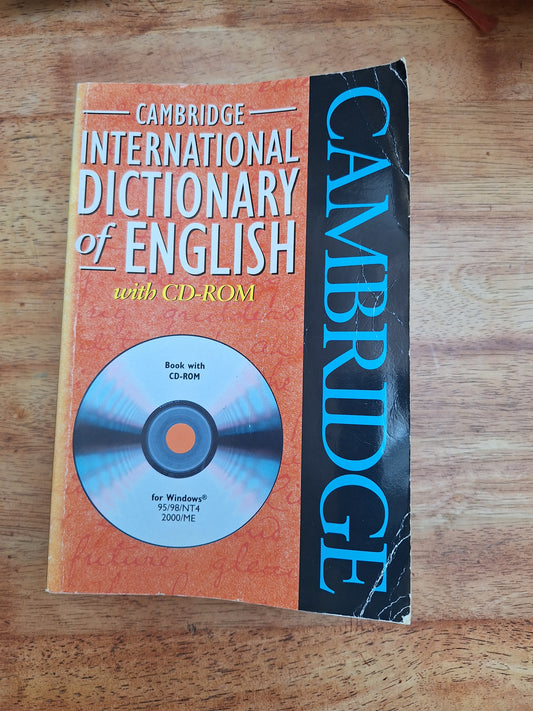 Cambridge international Dictionary of English