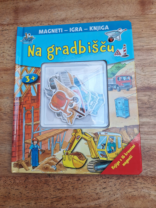 Na gradbišču magneti,igra Učila