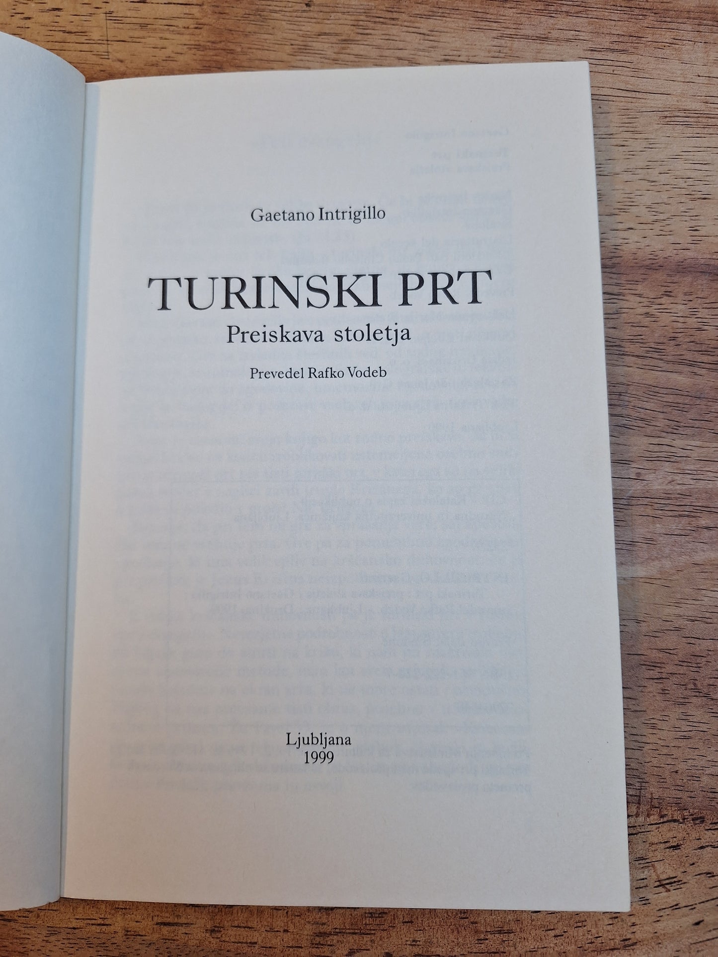 Turinski prt Gaetano Intrigillo