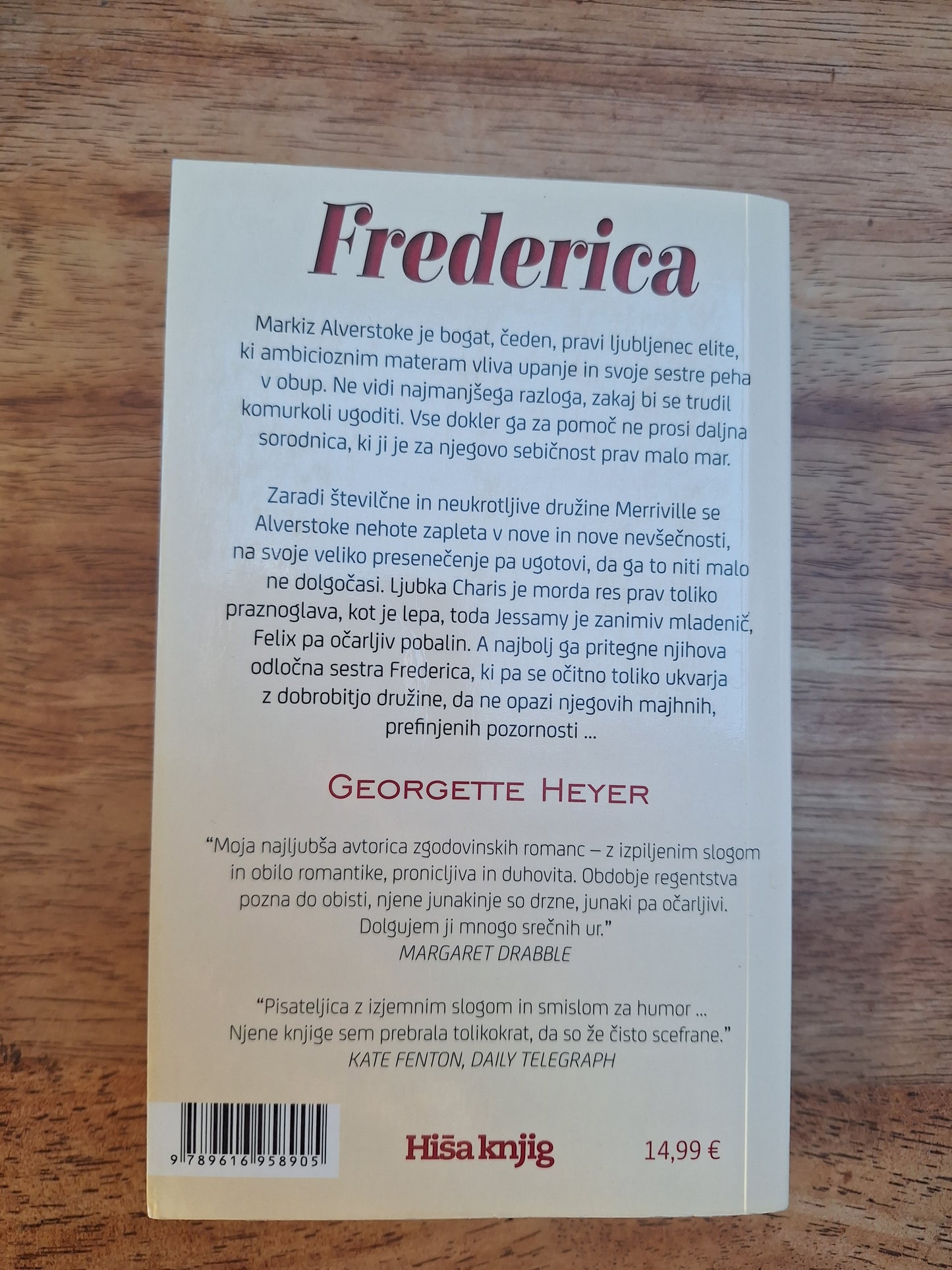 Frederica Georgette Heyer