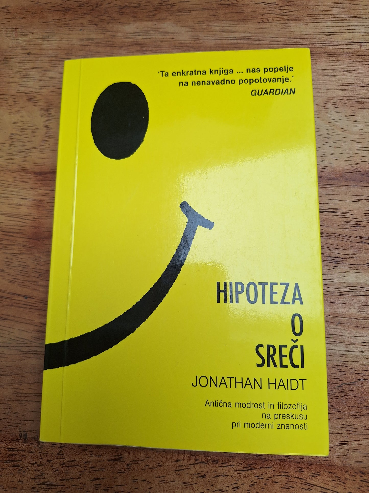 Hipoteza o sreči-Jonathan Haidt