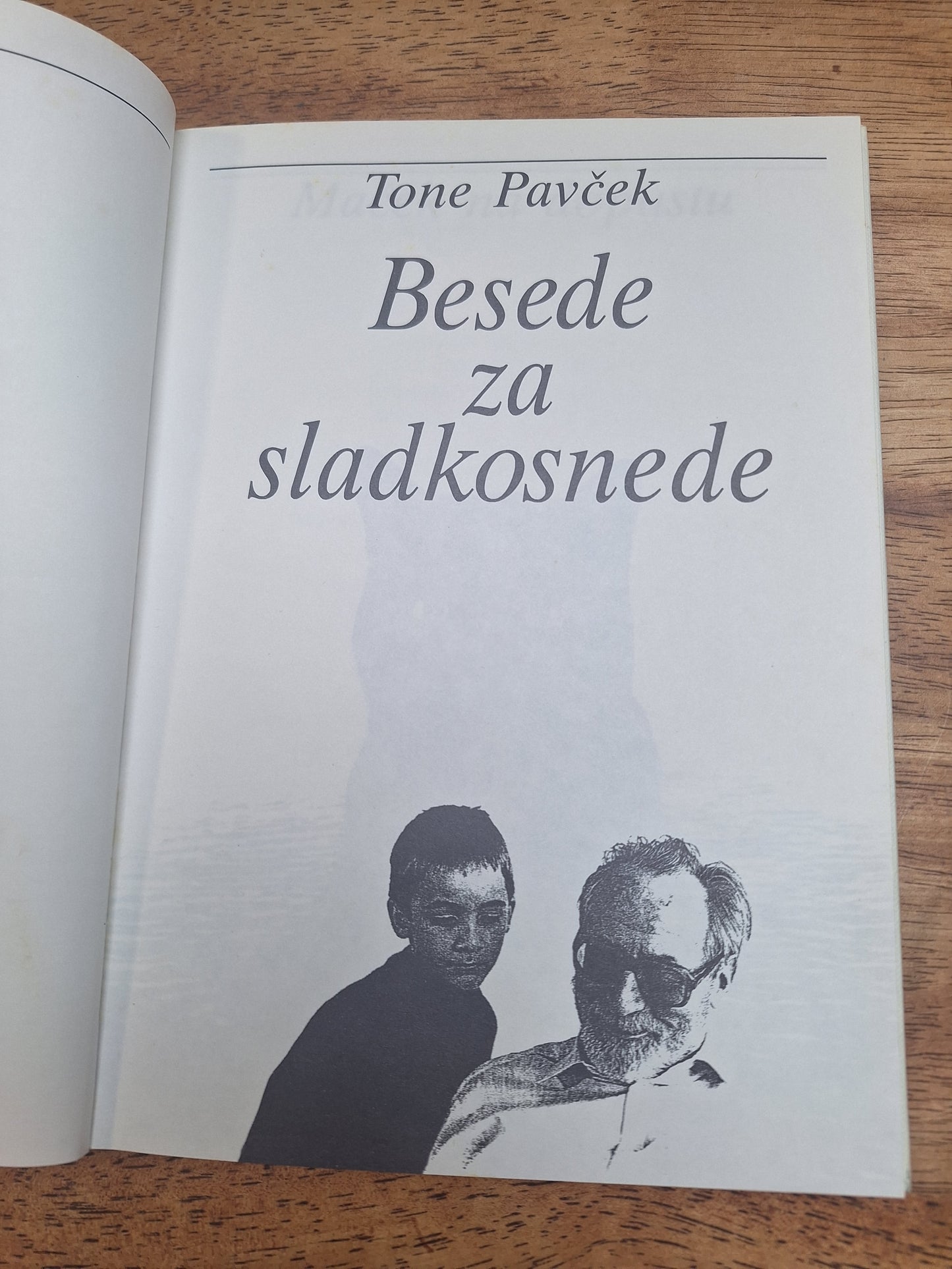 Besede za sladkosnede Tone Pavček