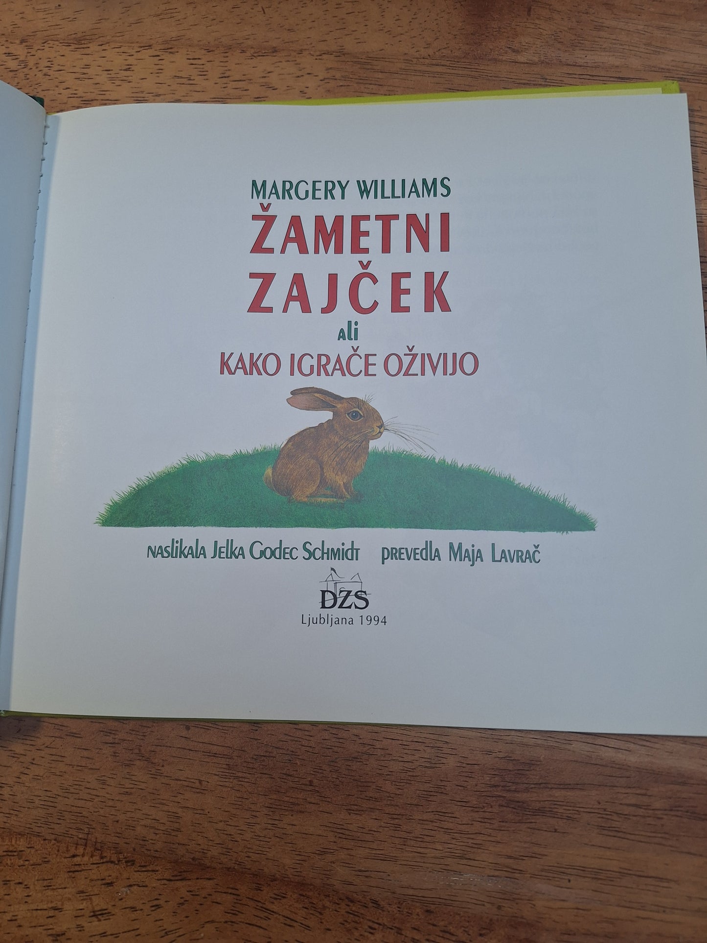 Žametni zajček Margery Williams