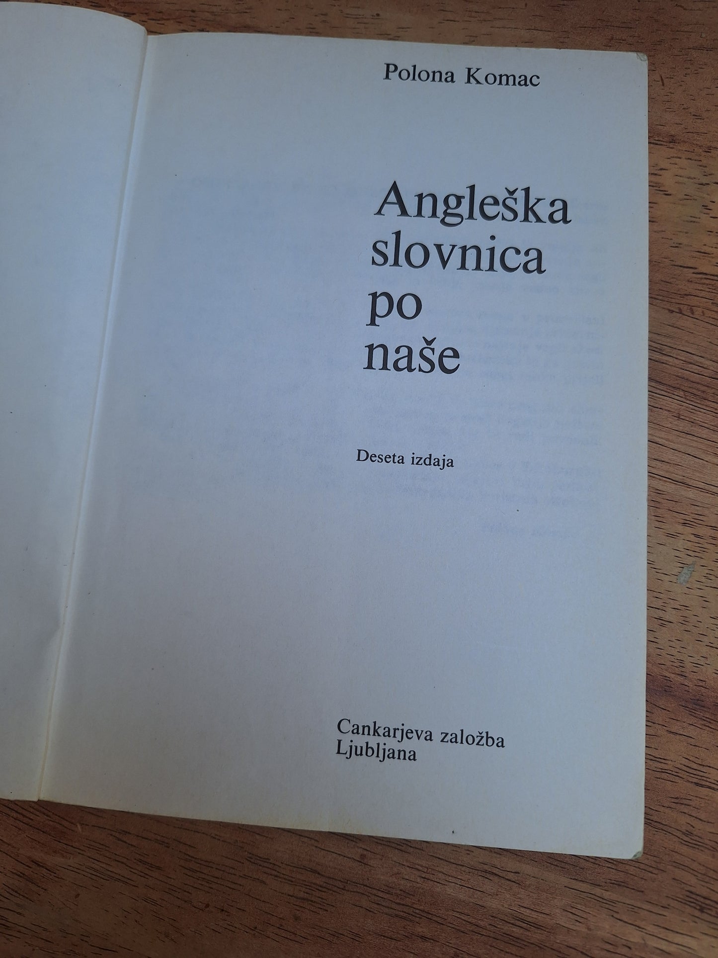 Angleška slovnica po naše Polona Komac