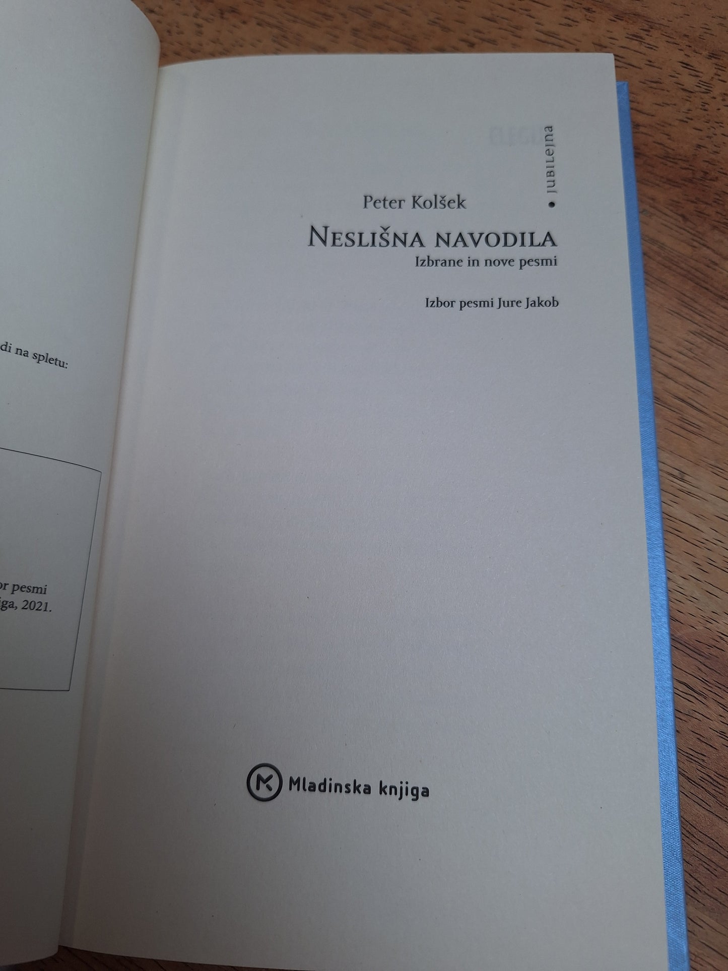 Neslišna navodila, Peter Kolšek