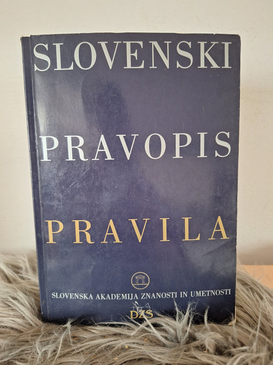 Slovenski pravopis pravila Dzs