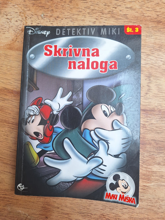 Skrivna naloga detektiv Miki Disney