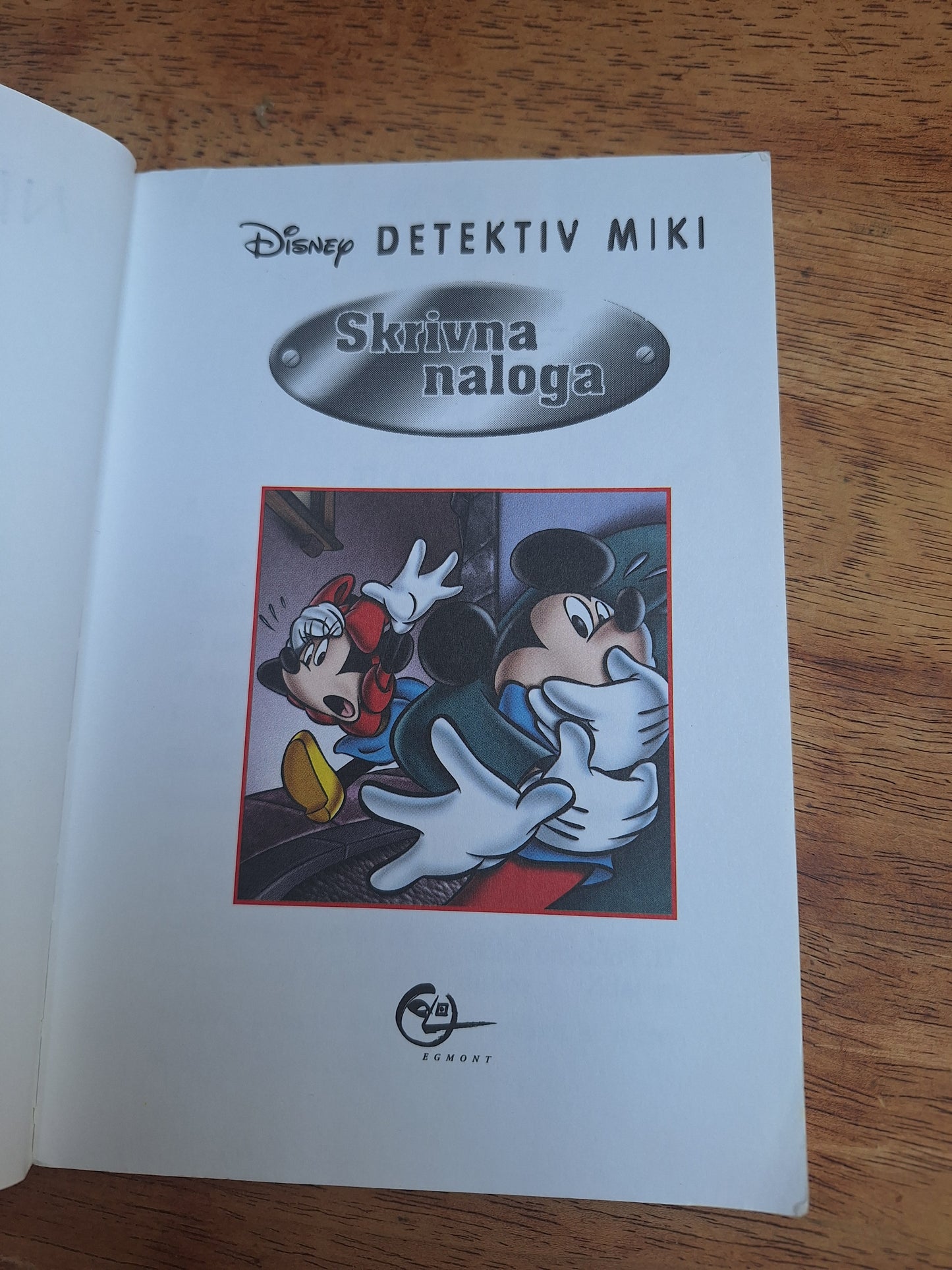 Skrivna naloga detektiv Miki Disney