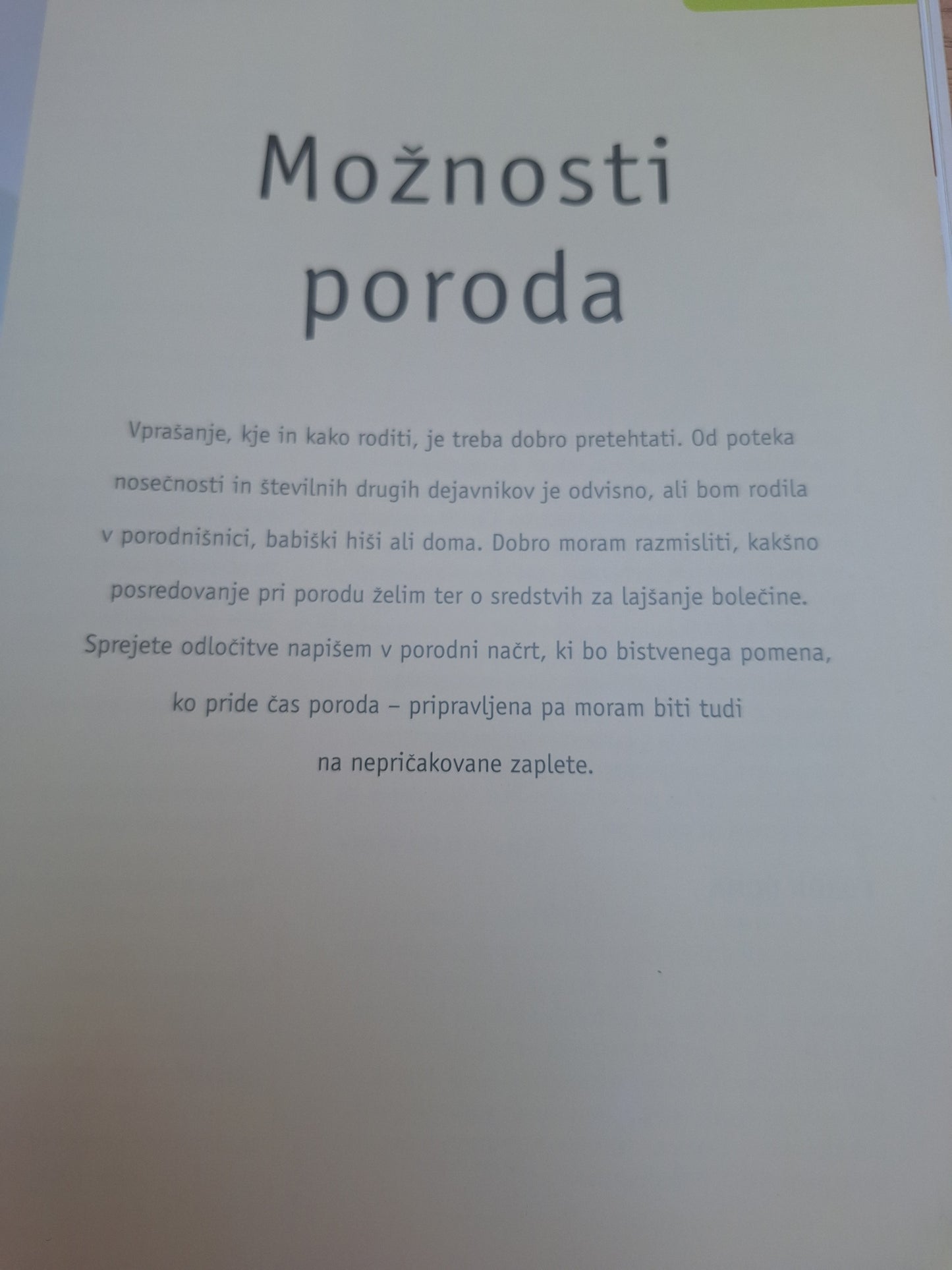 Moja nosečnost in otrok Mladinska knjiga