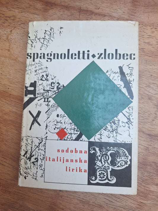 Sodobna italijanska lirika Spagnoletti Zlobec