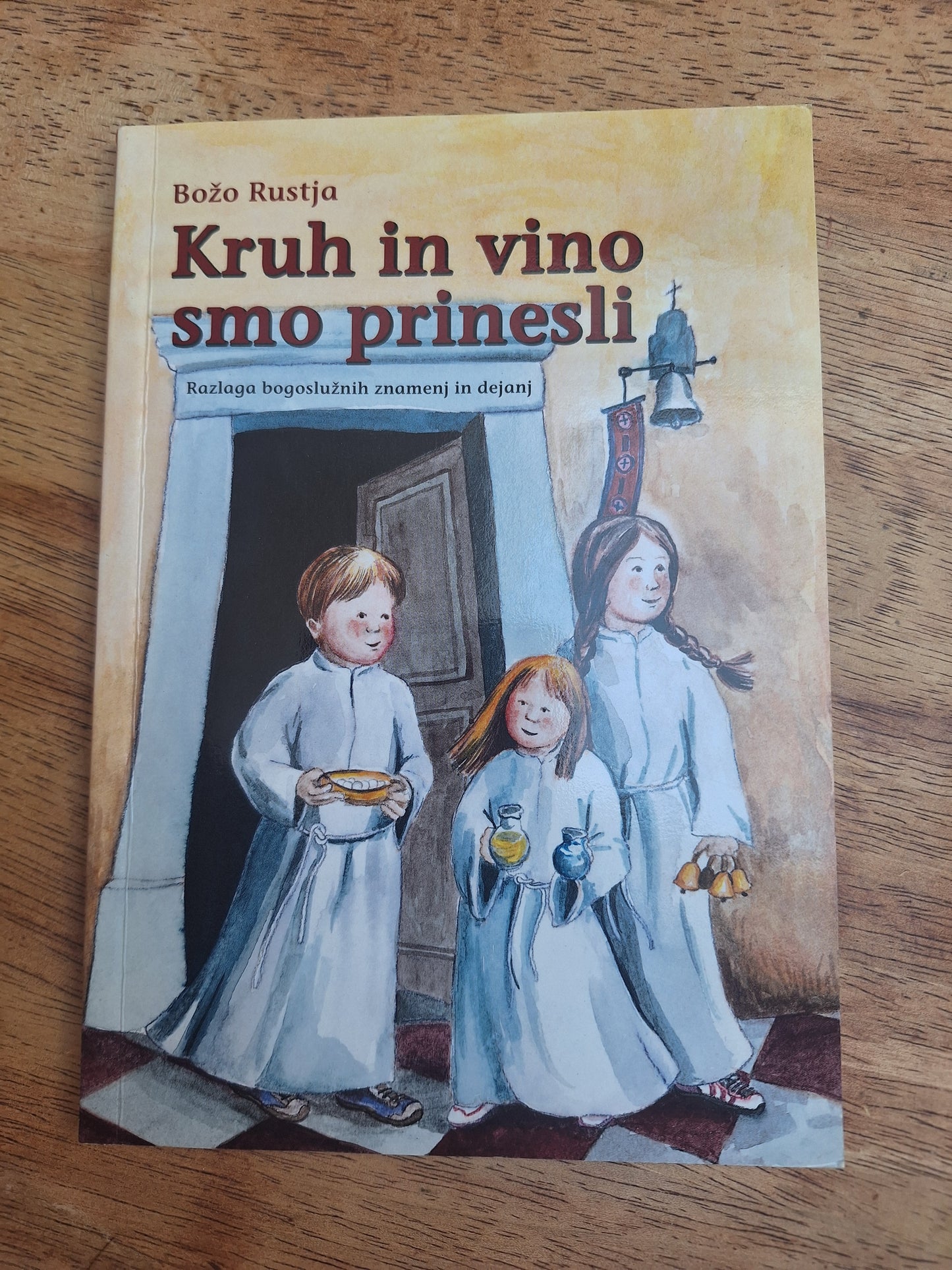 Kruh in vino smo prinesli Božo Rustja