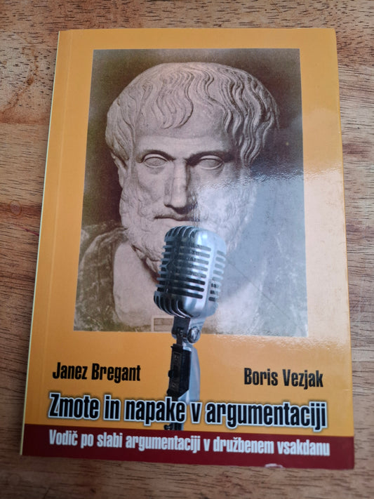 Zmote in napake v argumentaciji Boris Vezjak Janez Bregant