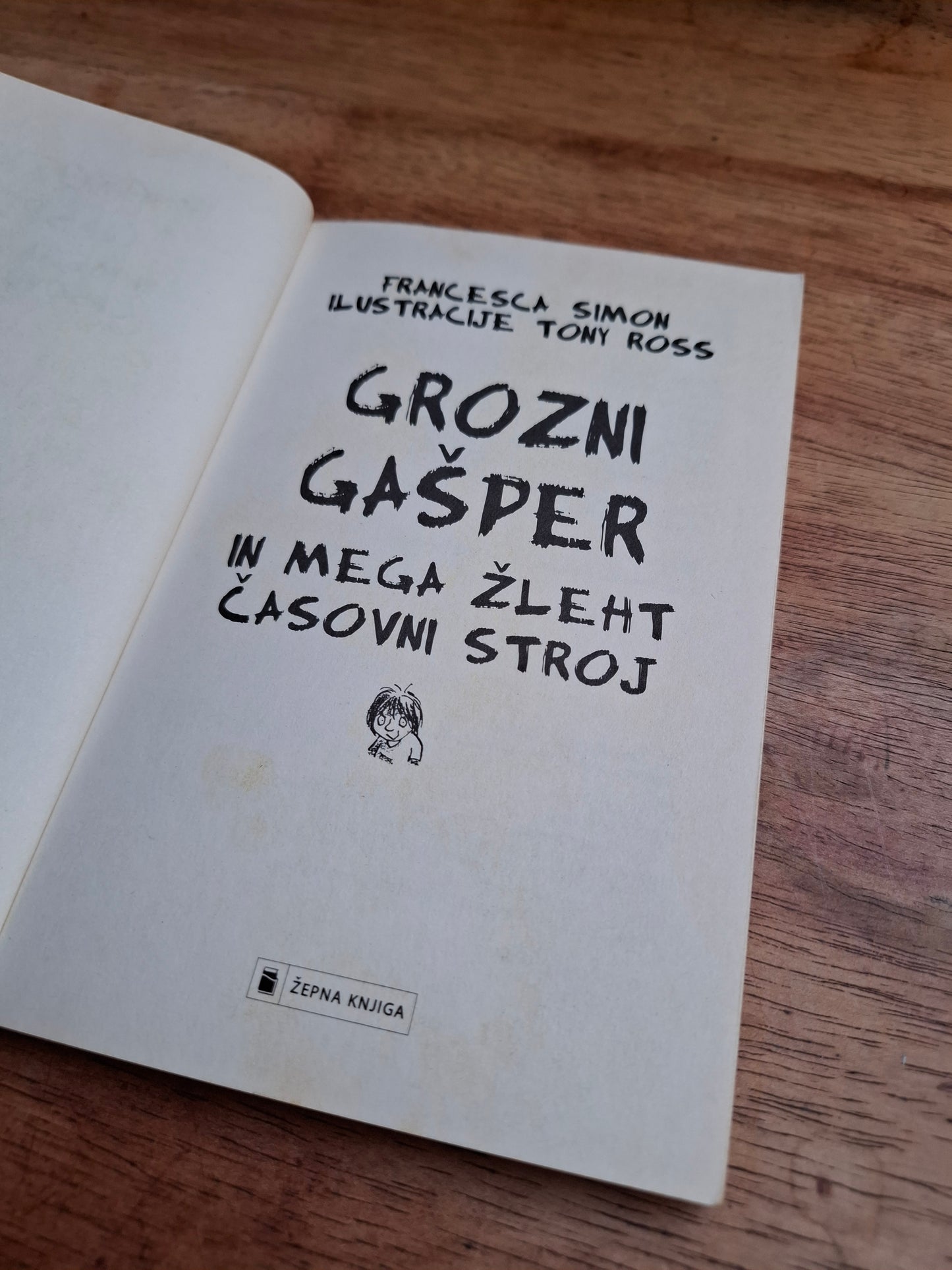 Grozni Gašper in mega žleht časovni stroj Francesca Simon