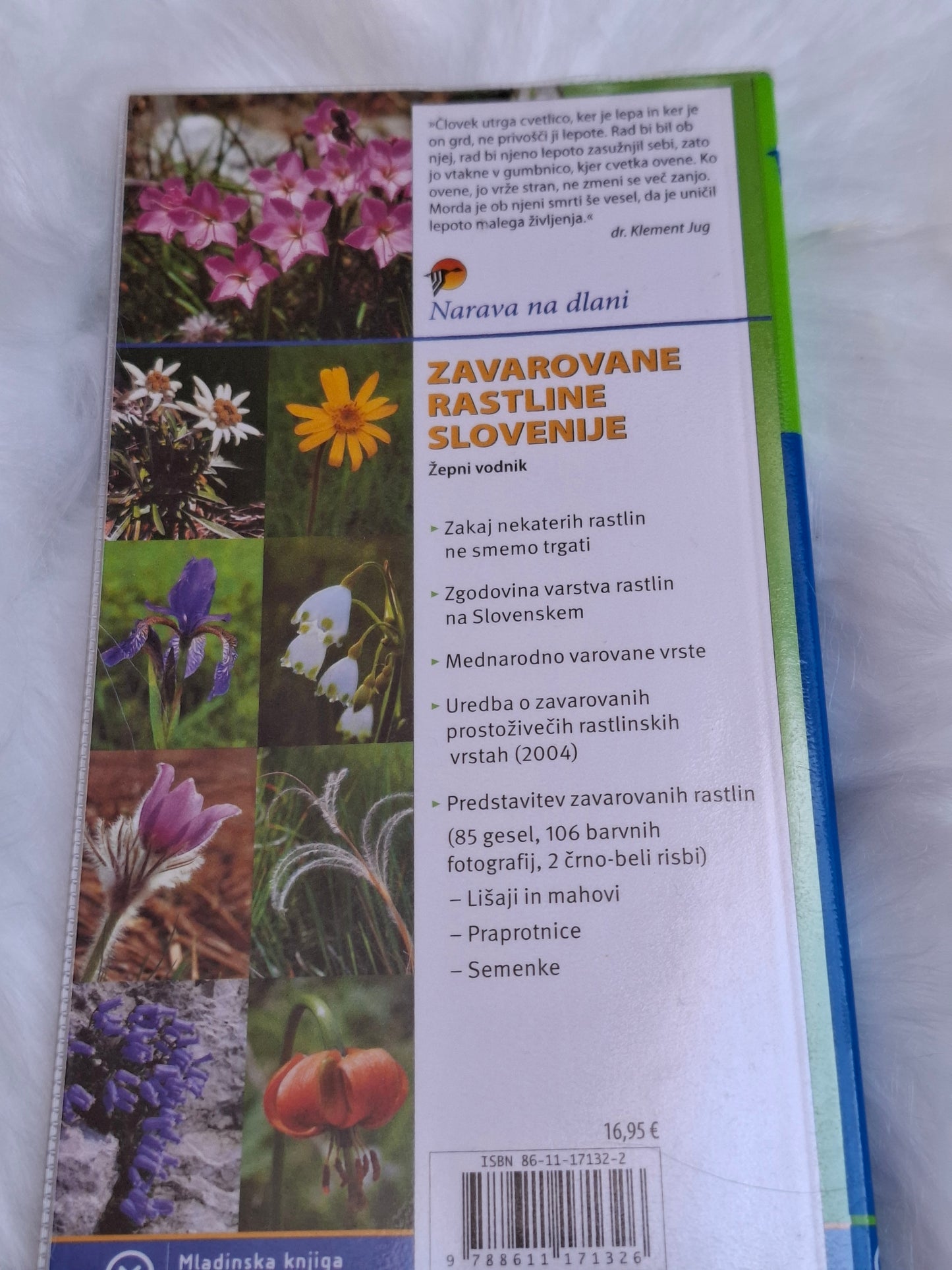 Zavarovane rastline Slovenije Mladinska knjiga