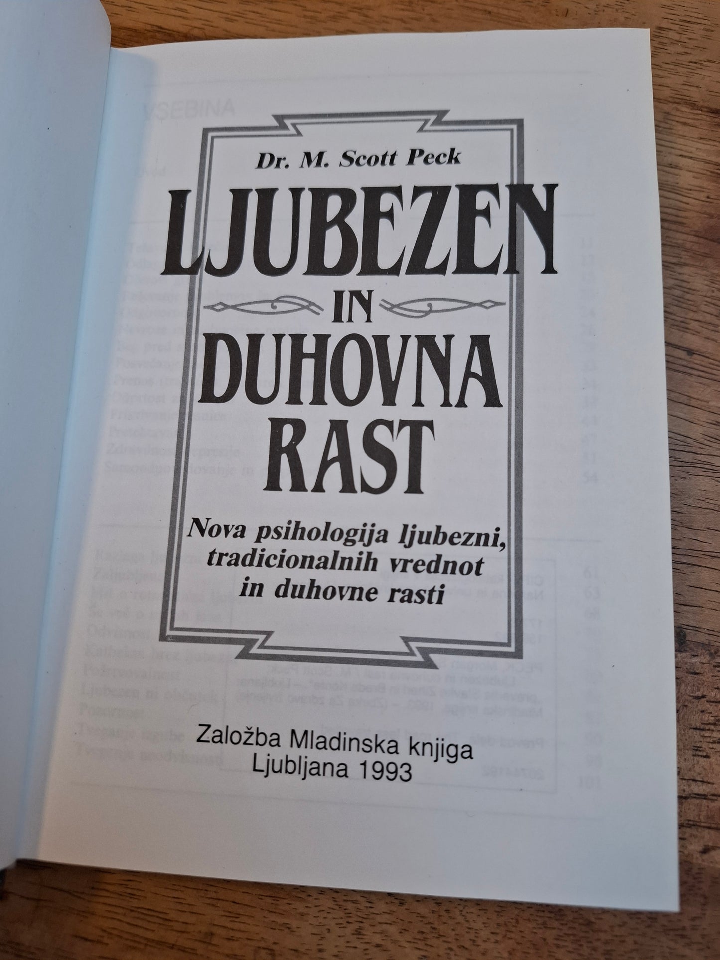 Ljubezen in duhovna rast dr.M.Scott Peck