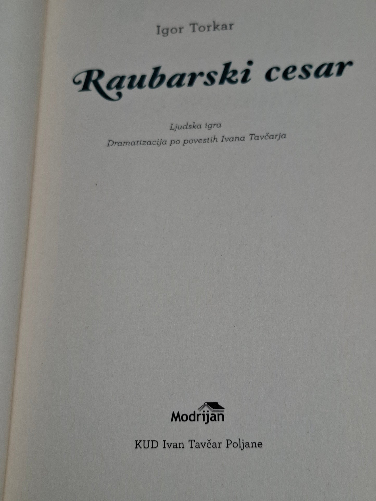 Raubarski cesar Igor Torkar