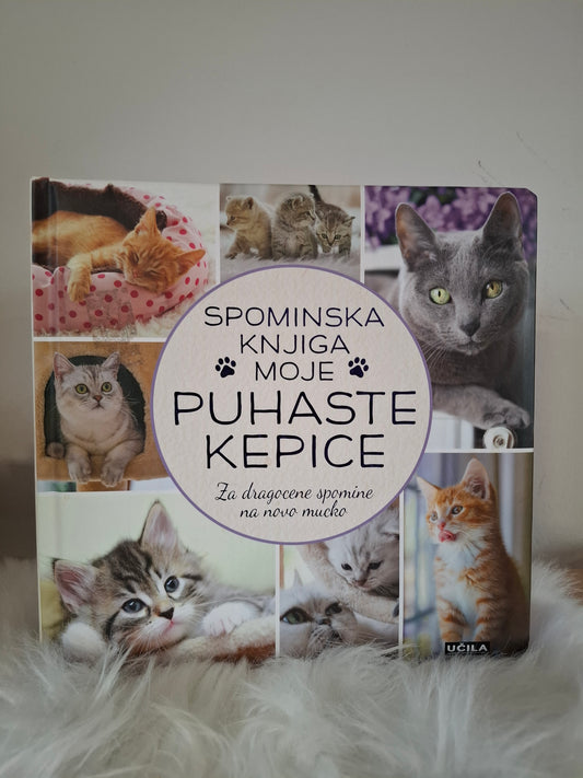 Spominska knjiga moje puhaste kepice Učila