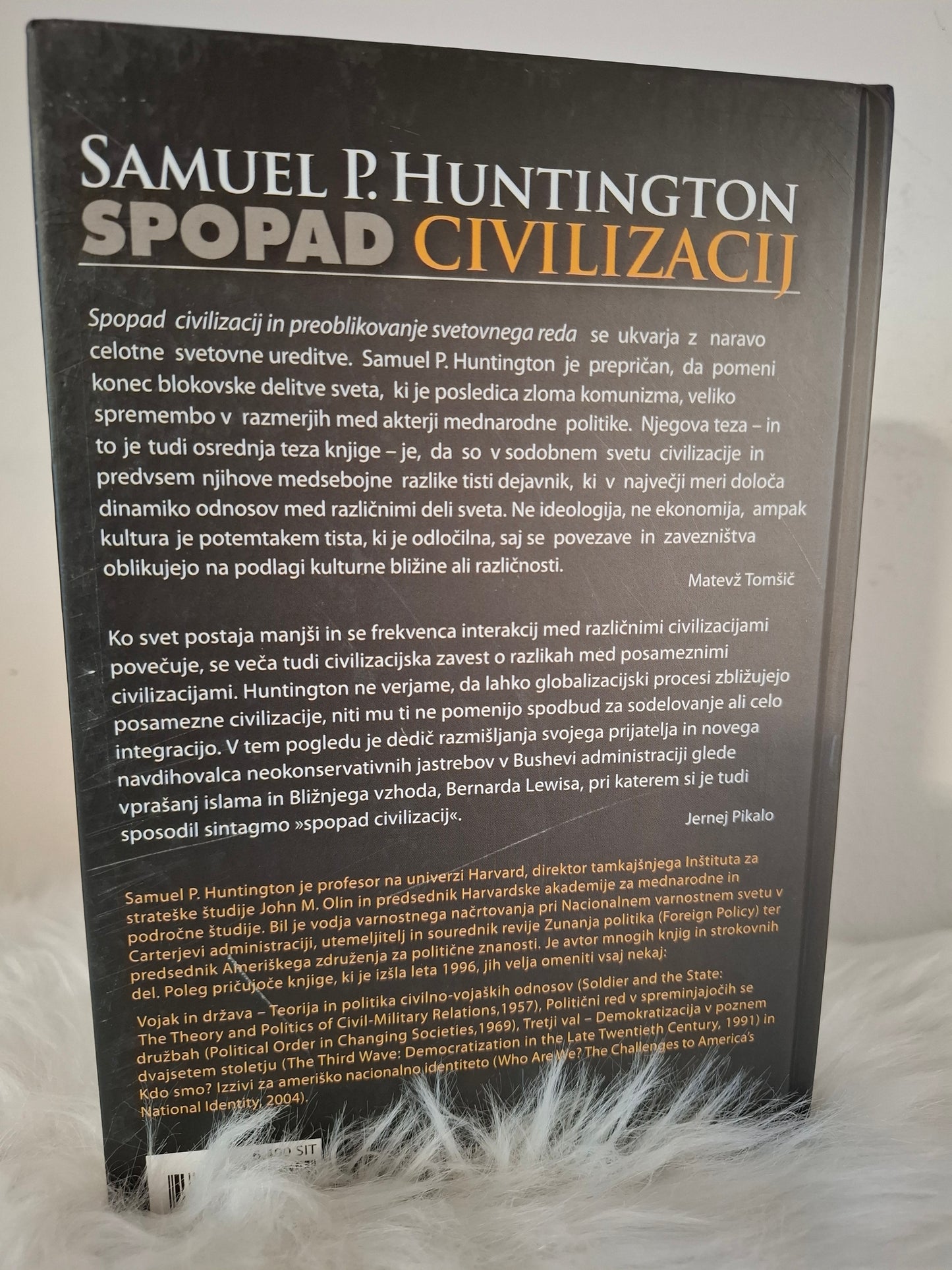 Spopad civilizacij, Samuel P.Huntington.