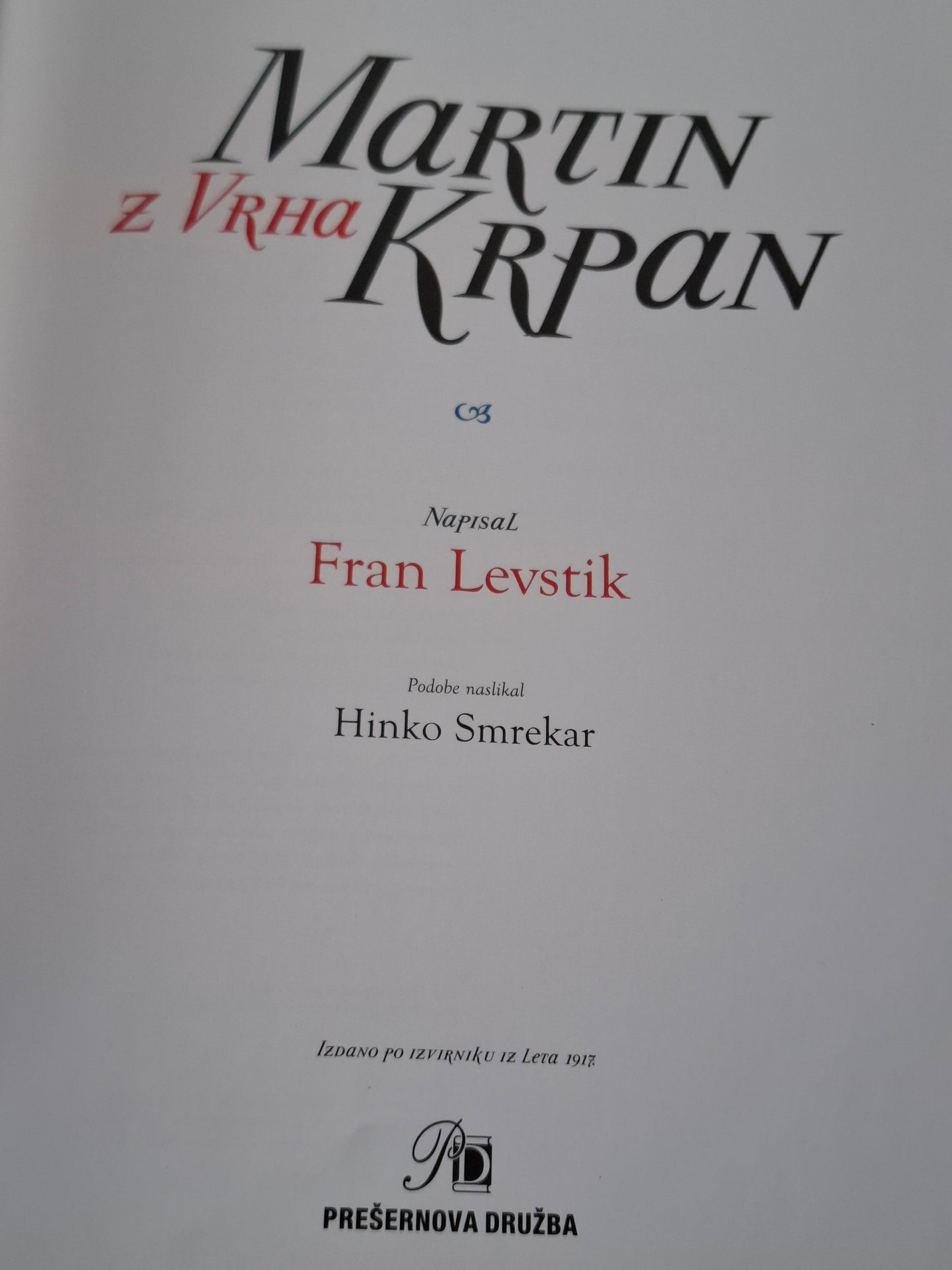 Martin Krpan Fran Levstik