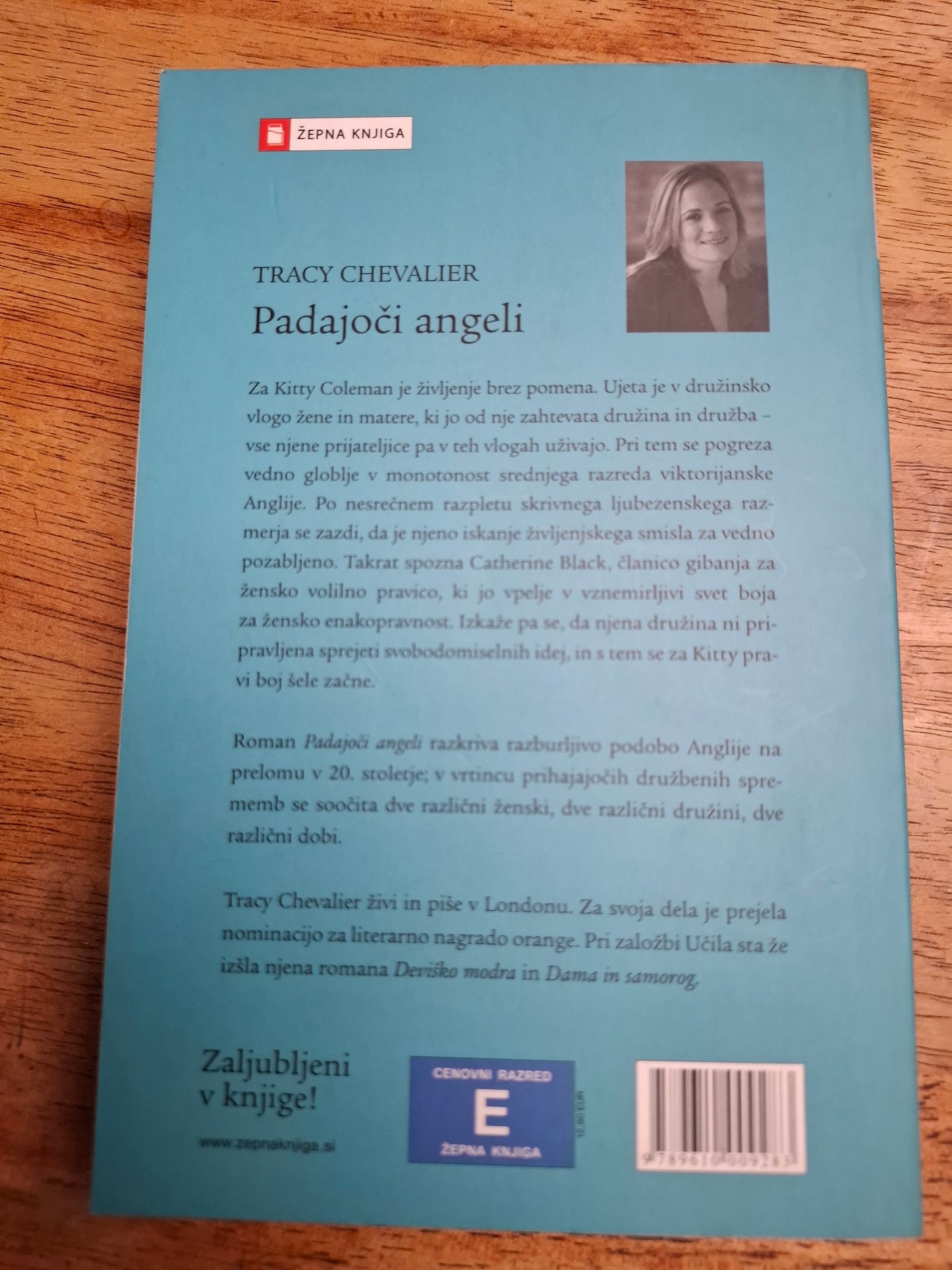 Padajoči angeli, Tracy Chevalier