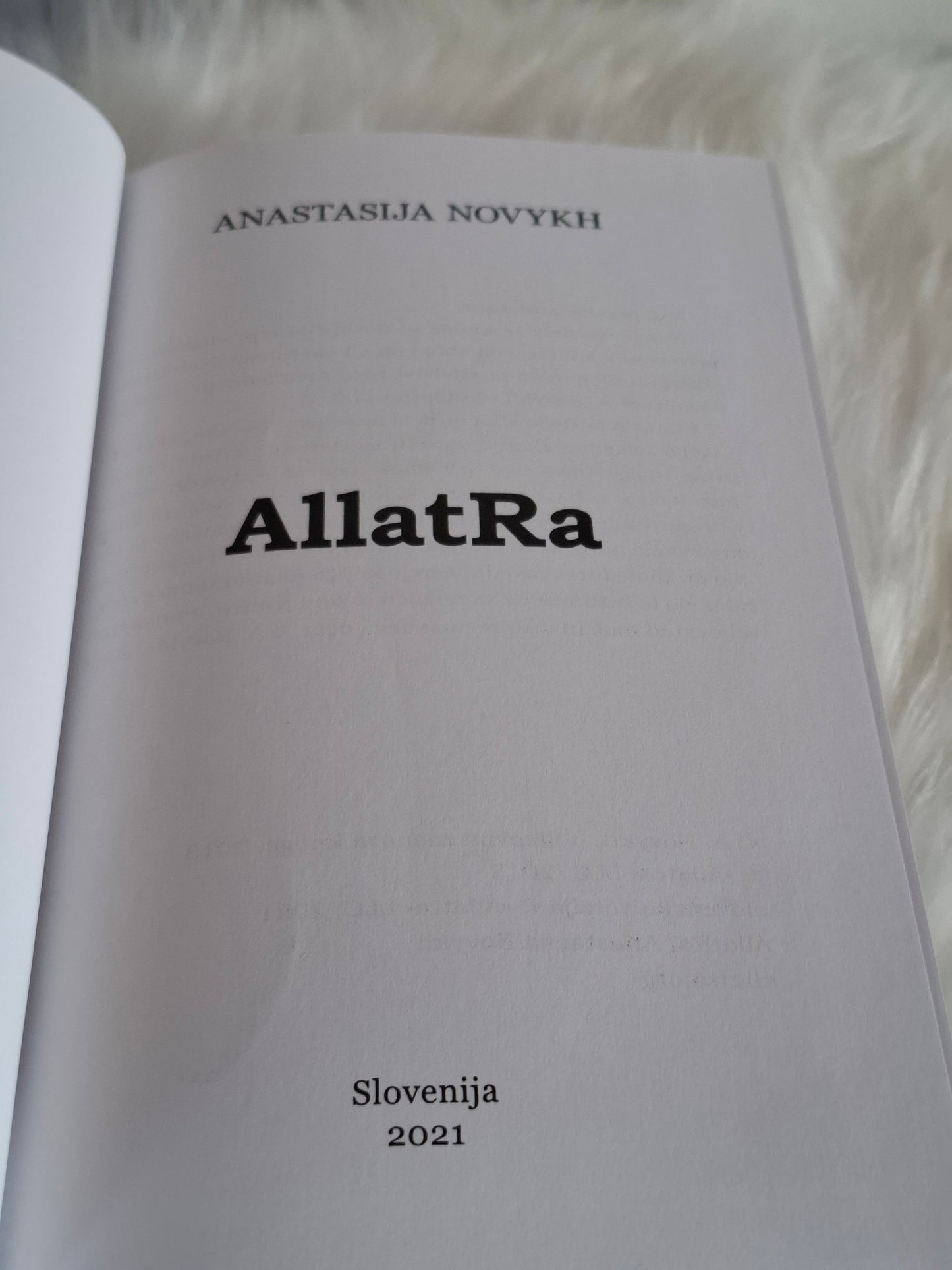 AllatRa Anastasija Novykh