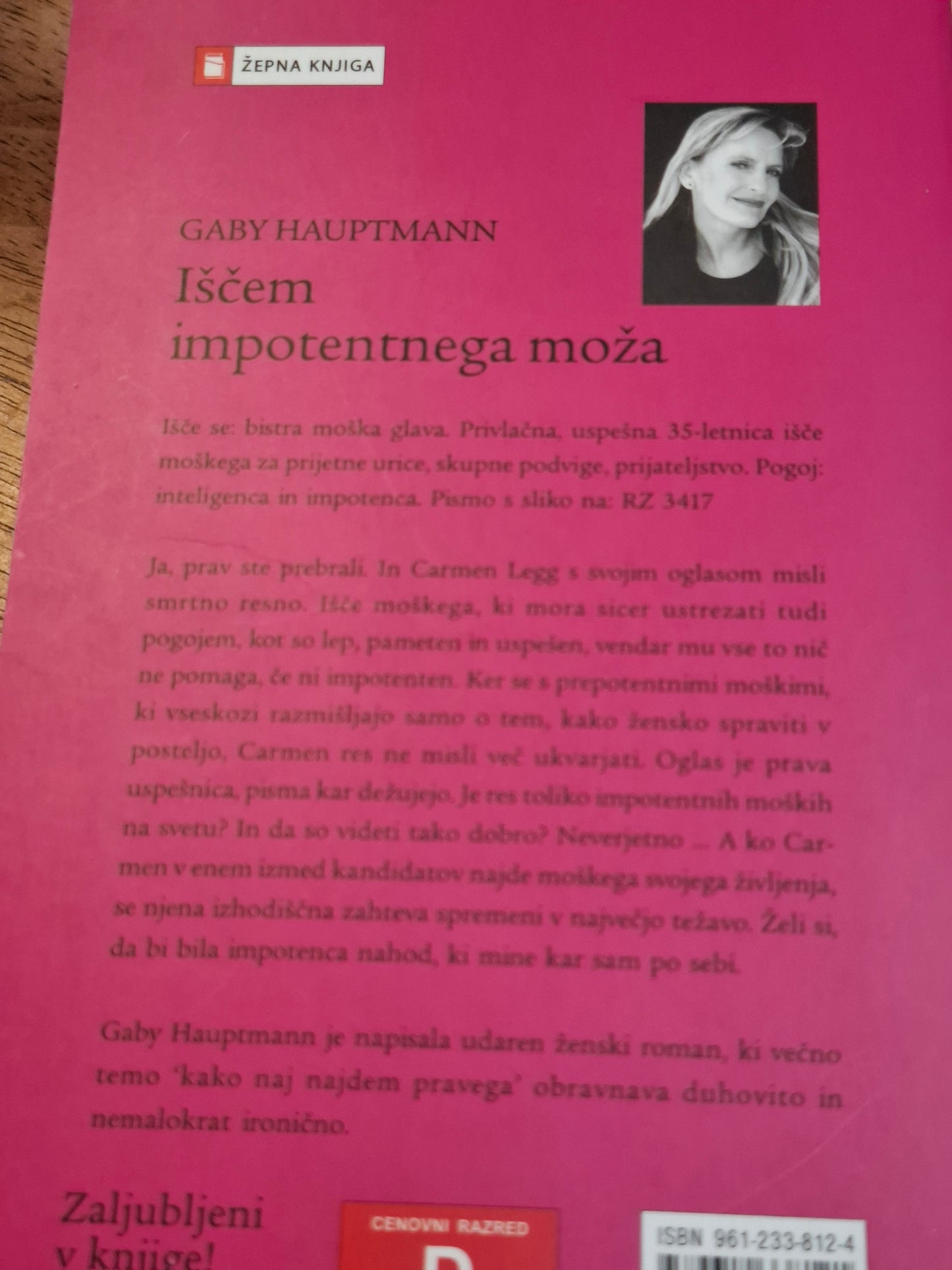 Iščem impotentnega moža, Gaby Hauptman