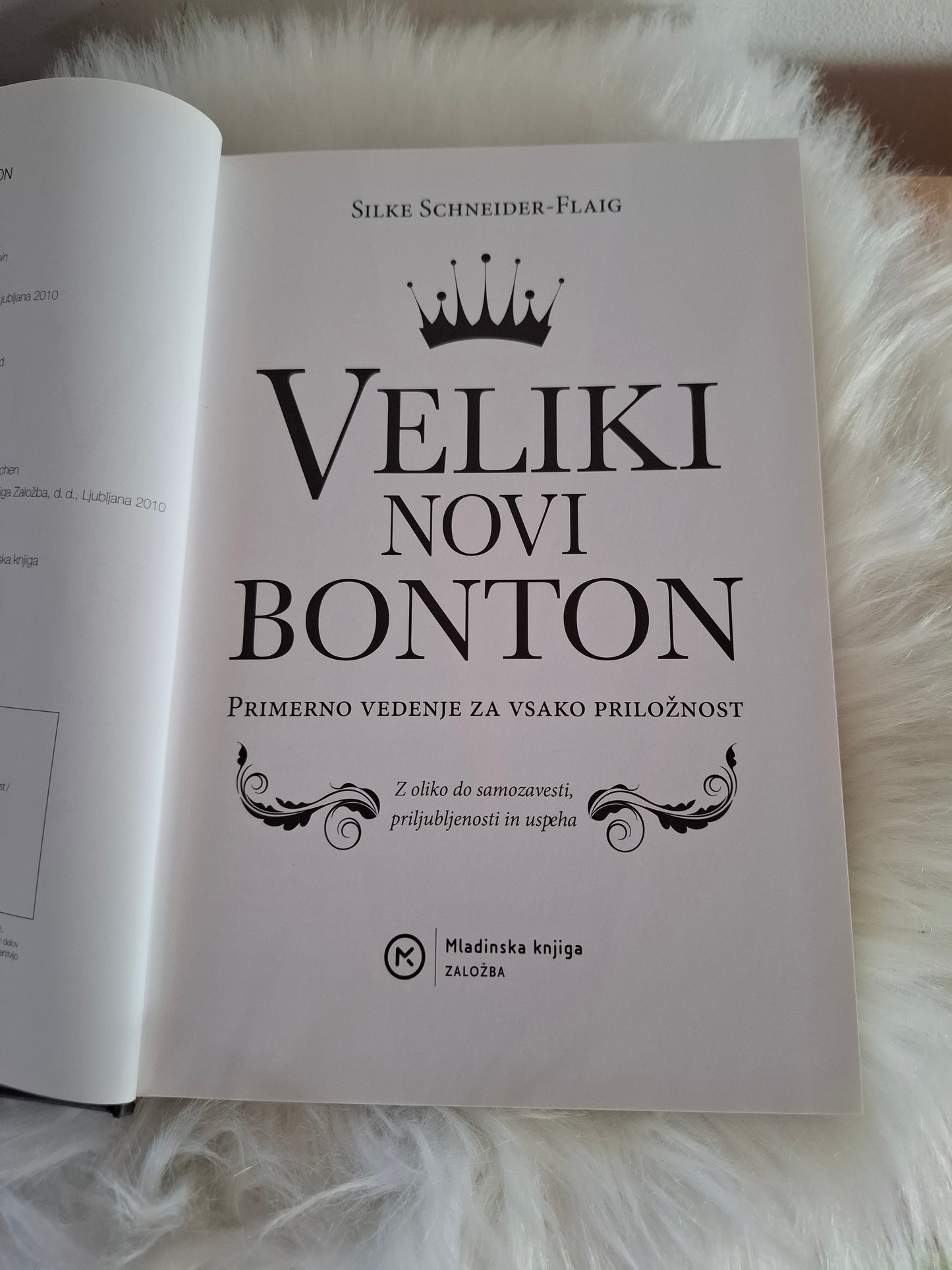 Veliki novi bonton, primerno vedenje za vsako priložnost  Silke Schneider- FLaig