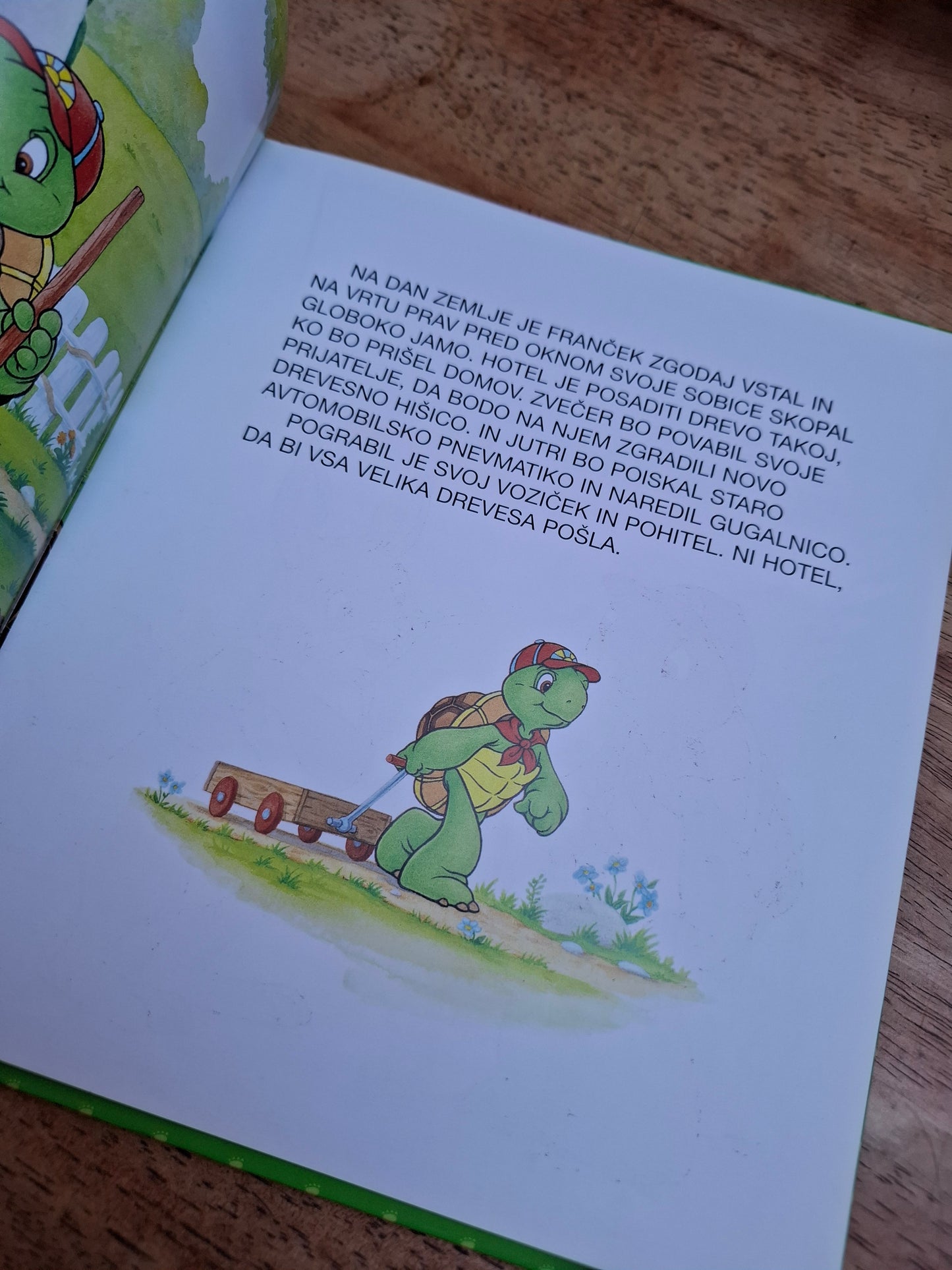 Franček sadi drevo Tehniška Založba Slovenije