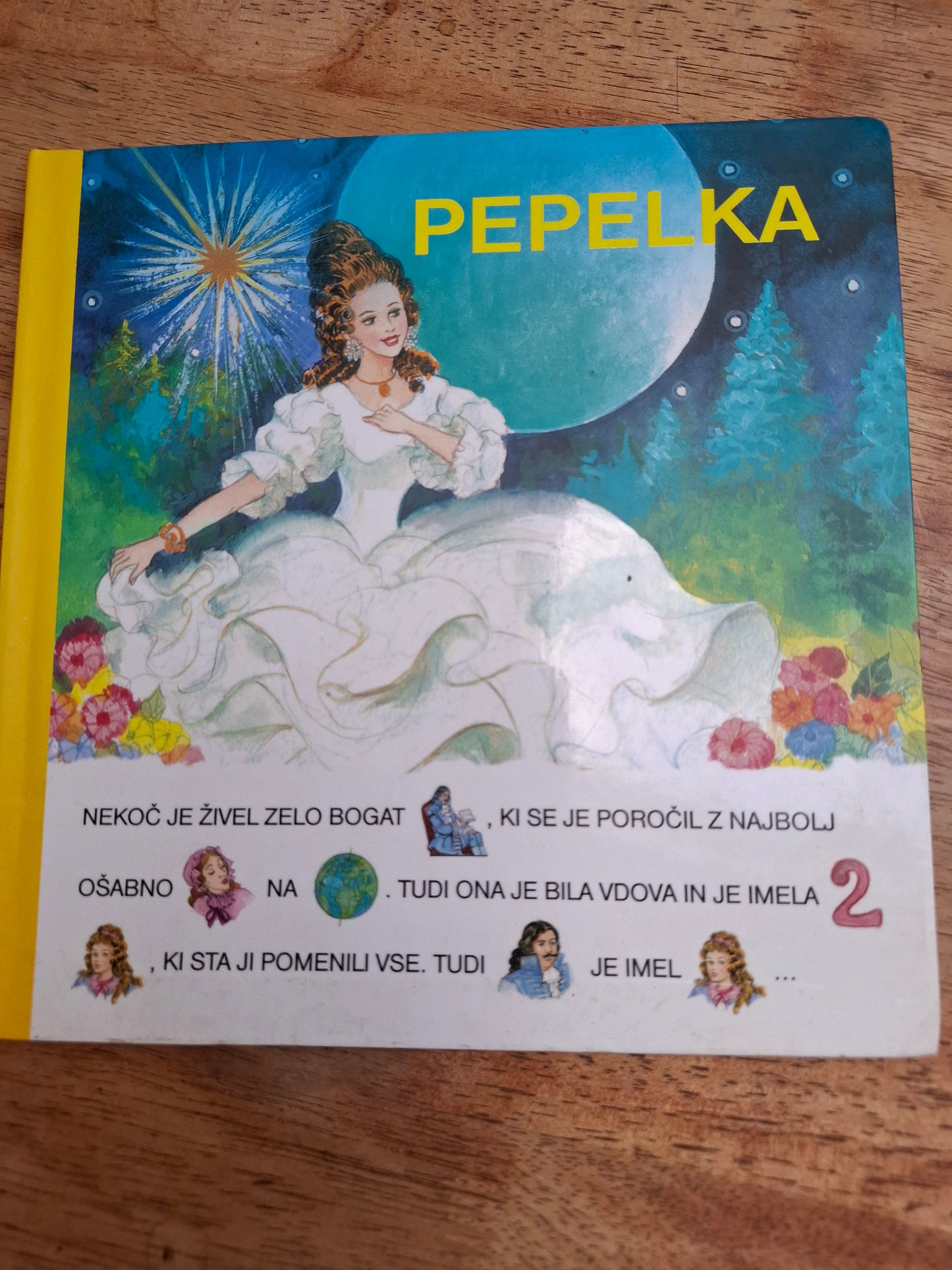 Pepelka  s piktogrami Založba Alica