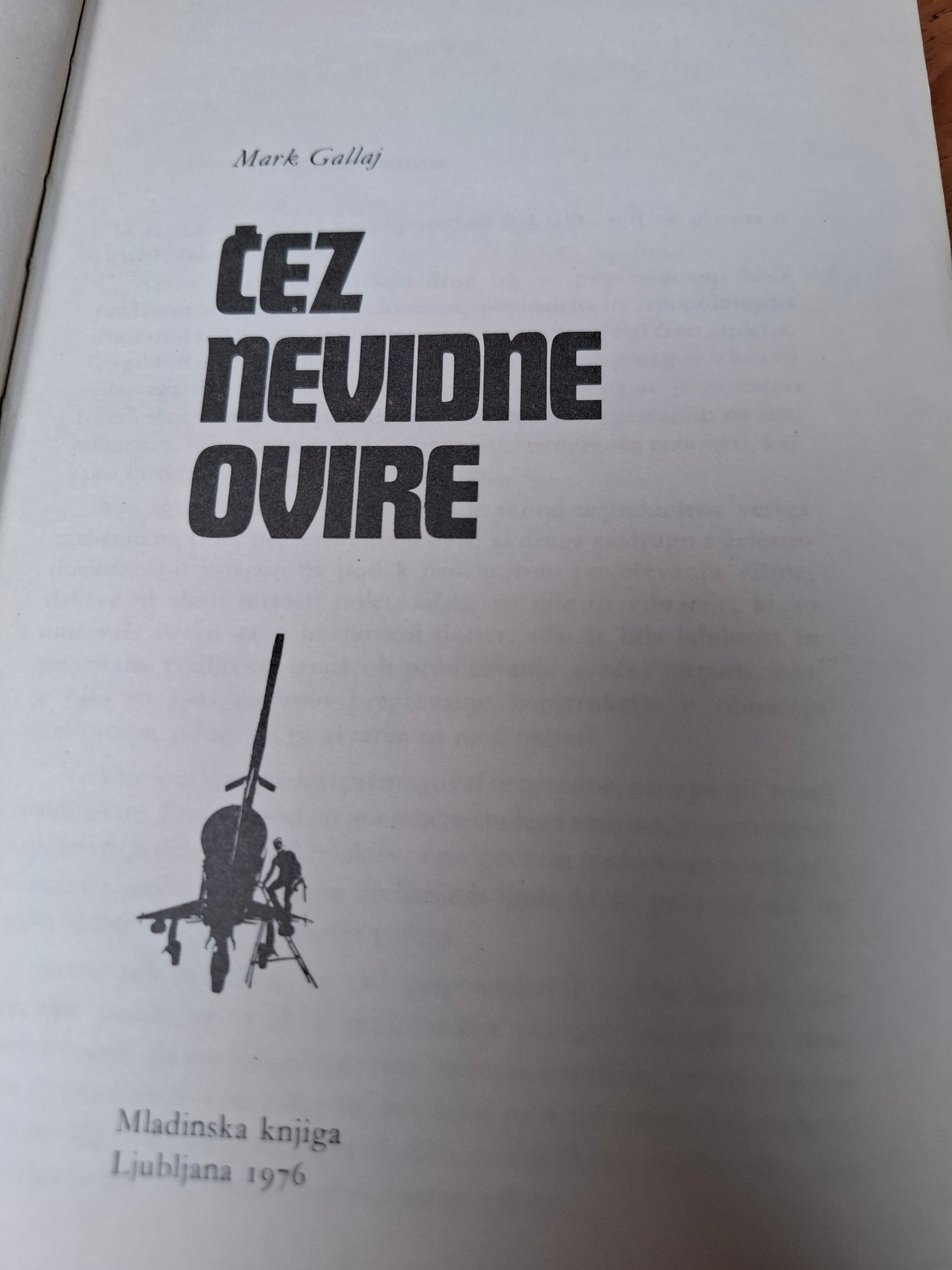 Čez nevidne ovire Mark Gallay