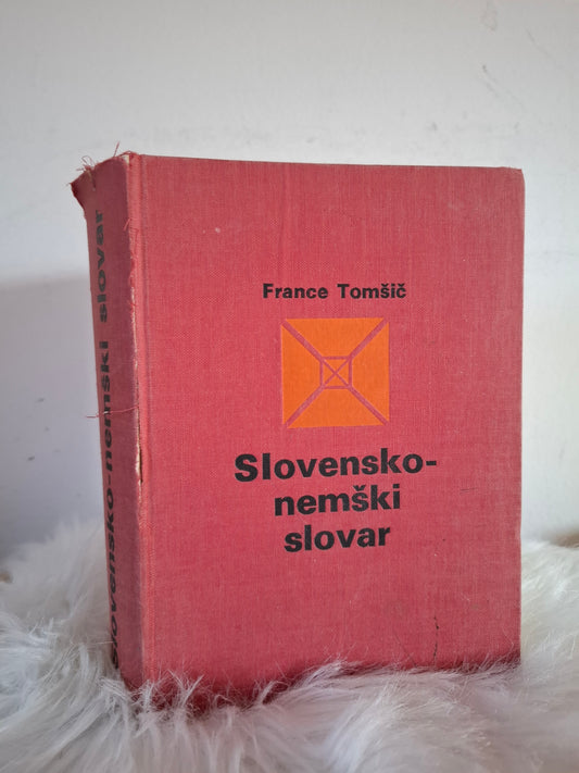 Slovensko nemški slovar France Tomšič