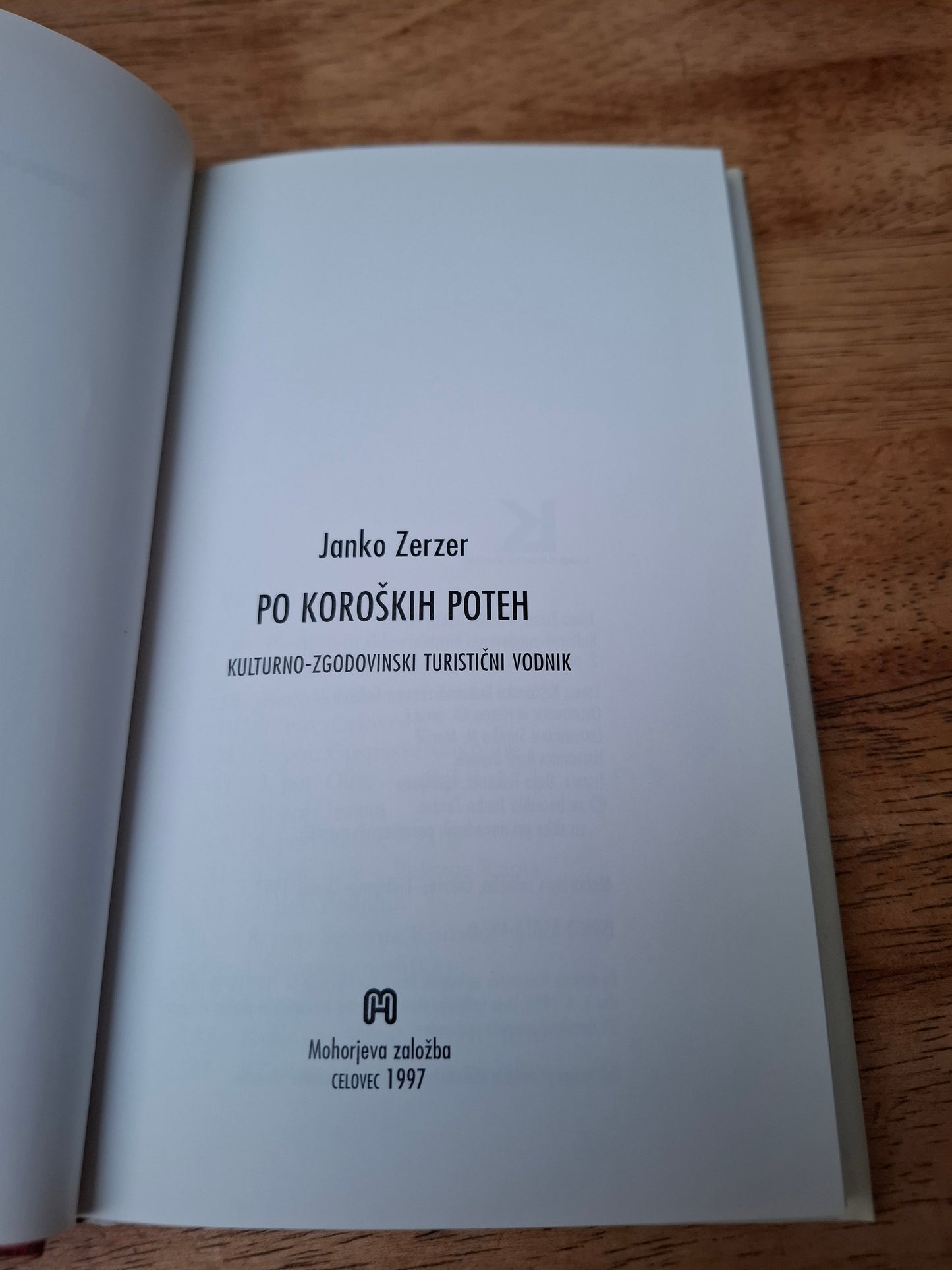 Po koroških poteh Janko Zerzer