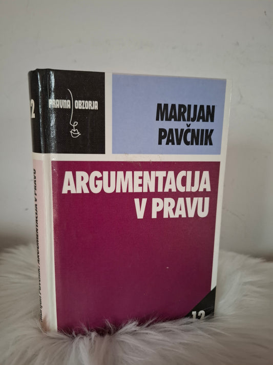 Argumentacija v pravu Marijan Pavčnik