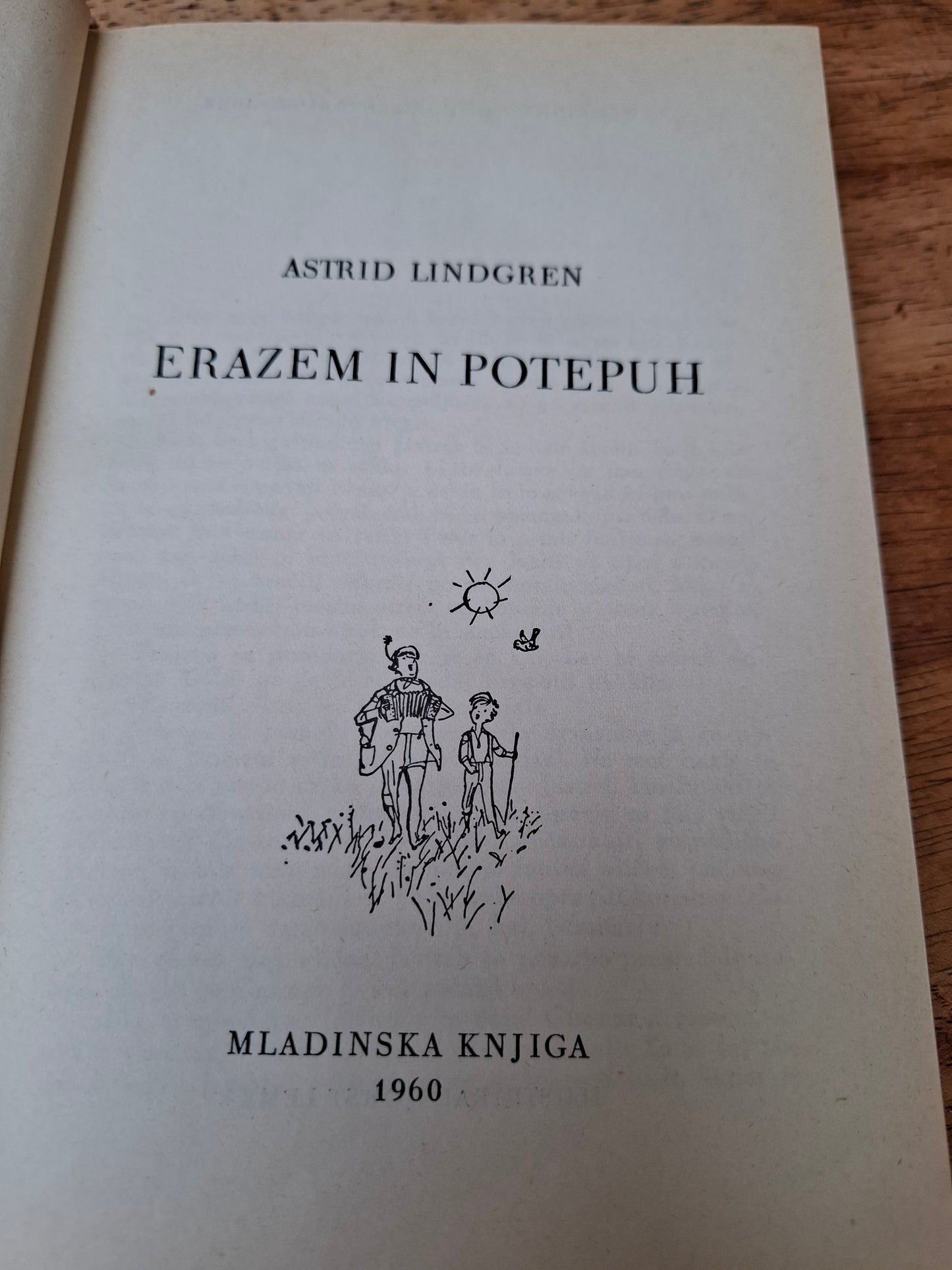 Erazem in potepuh Astrid Lindgren