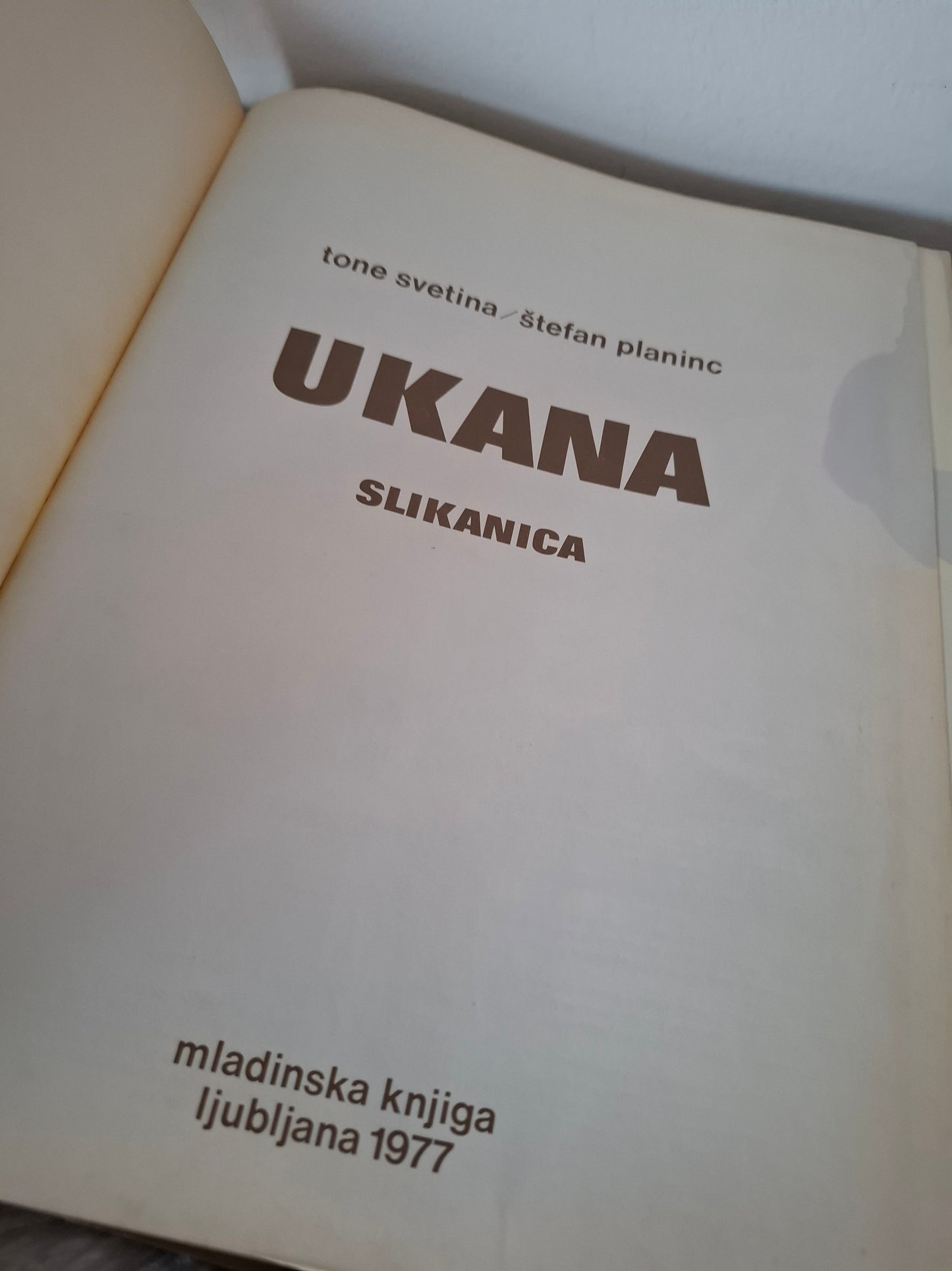 Ukana, Tone Svetina (slikanica)