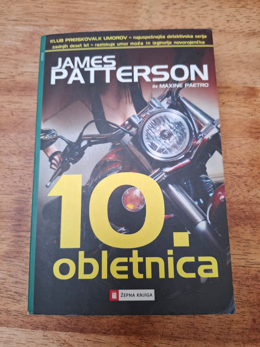 10. Obletnica, James Patterson