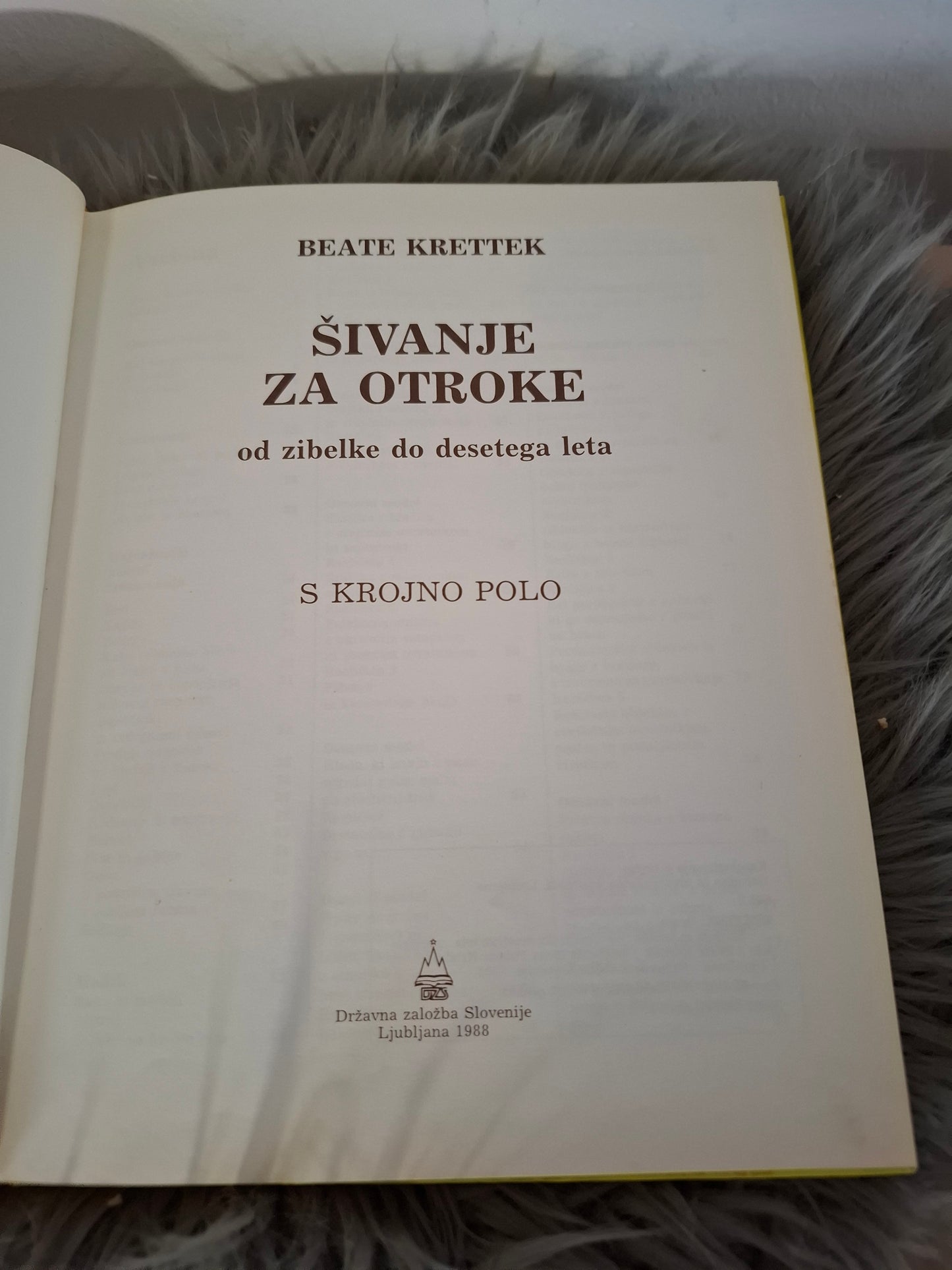 Šivanje za otroke Beate Krettek