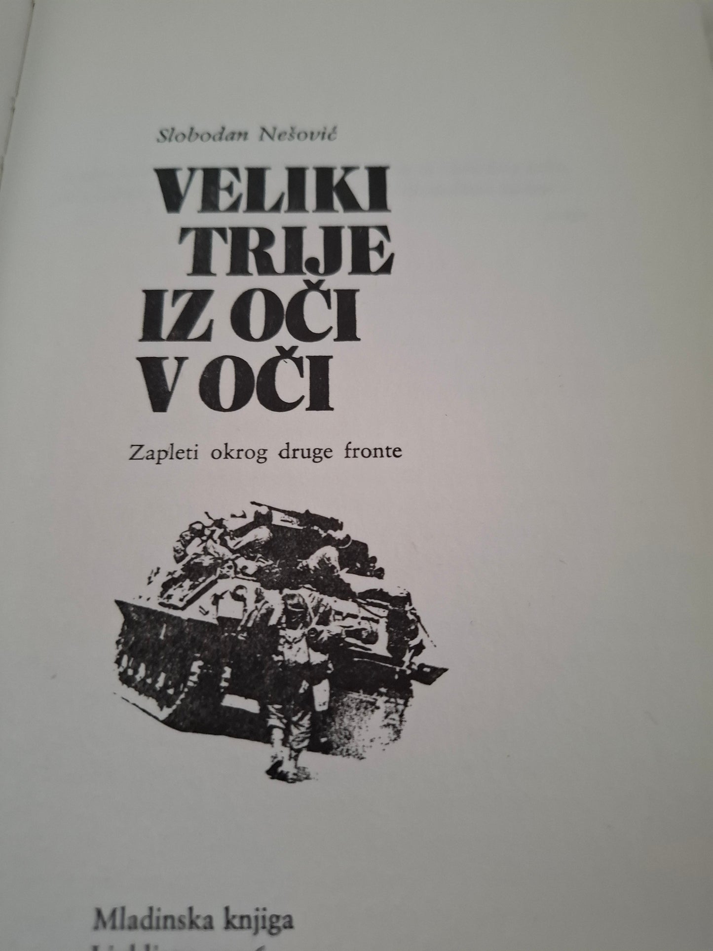 Veliki trije iz oči v oči Slobodann Nešović