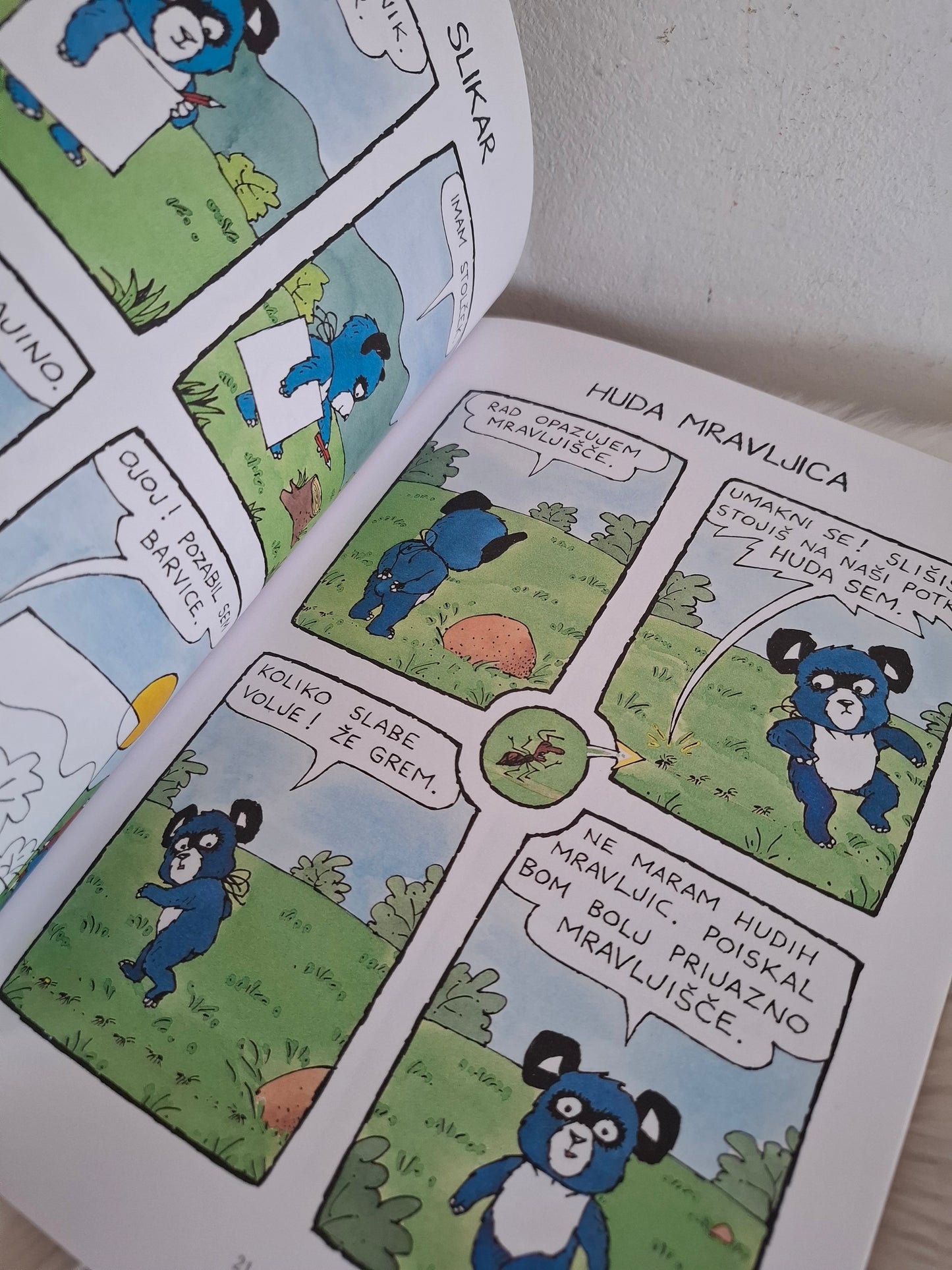 Kam pa kam, modri medvedek? Marjan Maček